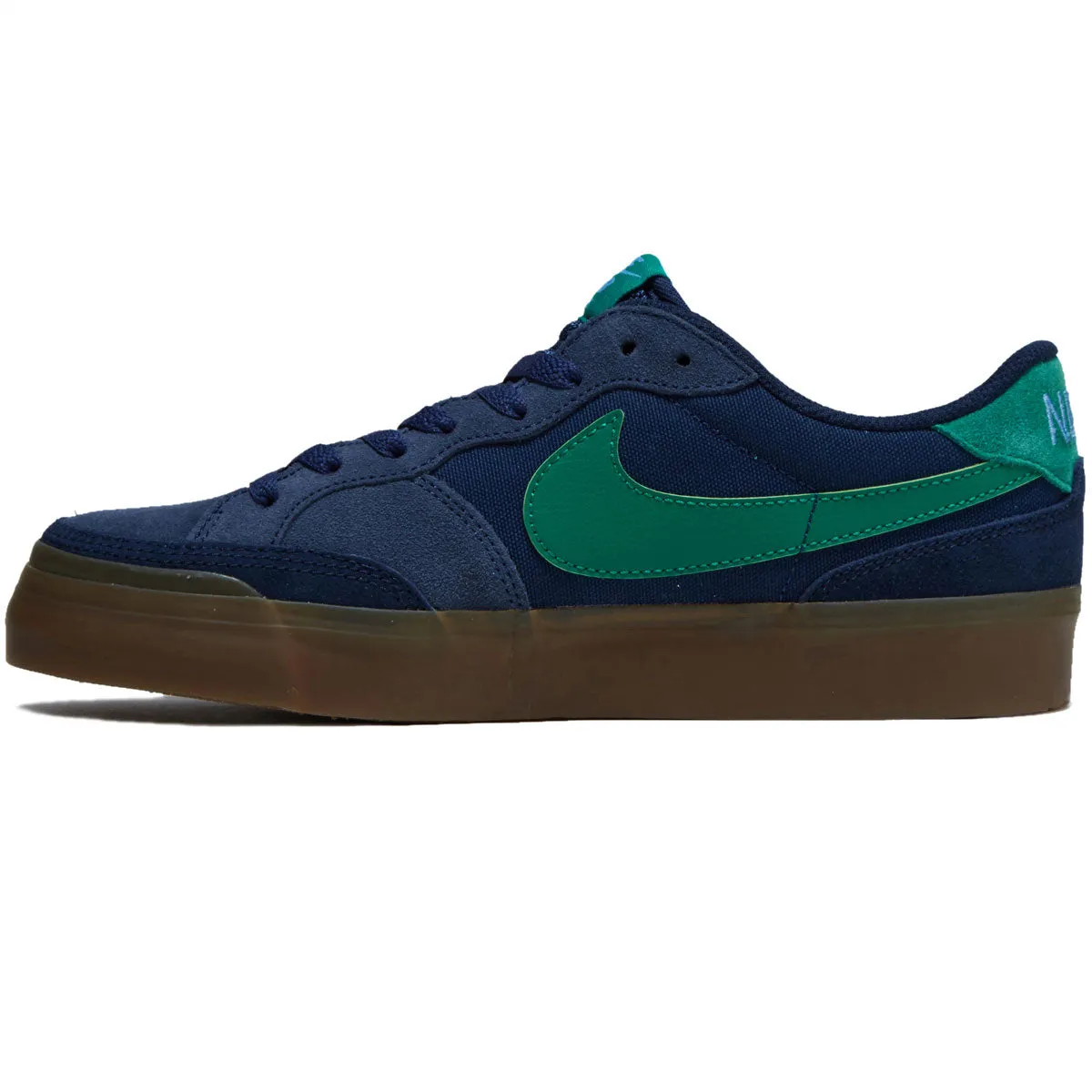 Nike SB Zoom Pogo Plus Shoes - Midnight Navy/Malachite Obsidian