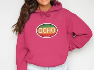 Ocho Rios Rasta Oval Rasta Logo Vacation Travel Hoodie Gift Souvenir