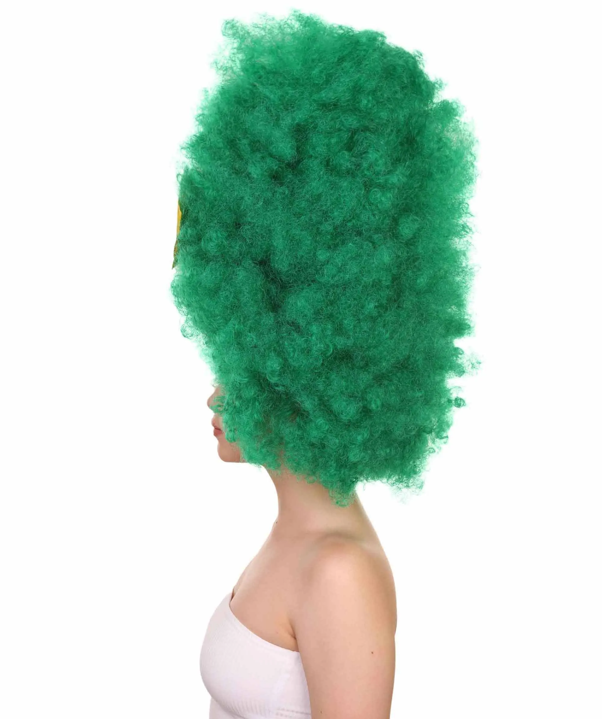 Patriote Flag Sport Party Jumbo Afro Wig | Premium Breathable Capless Cap