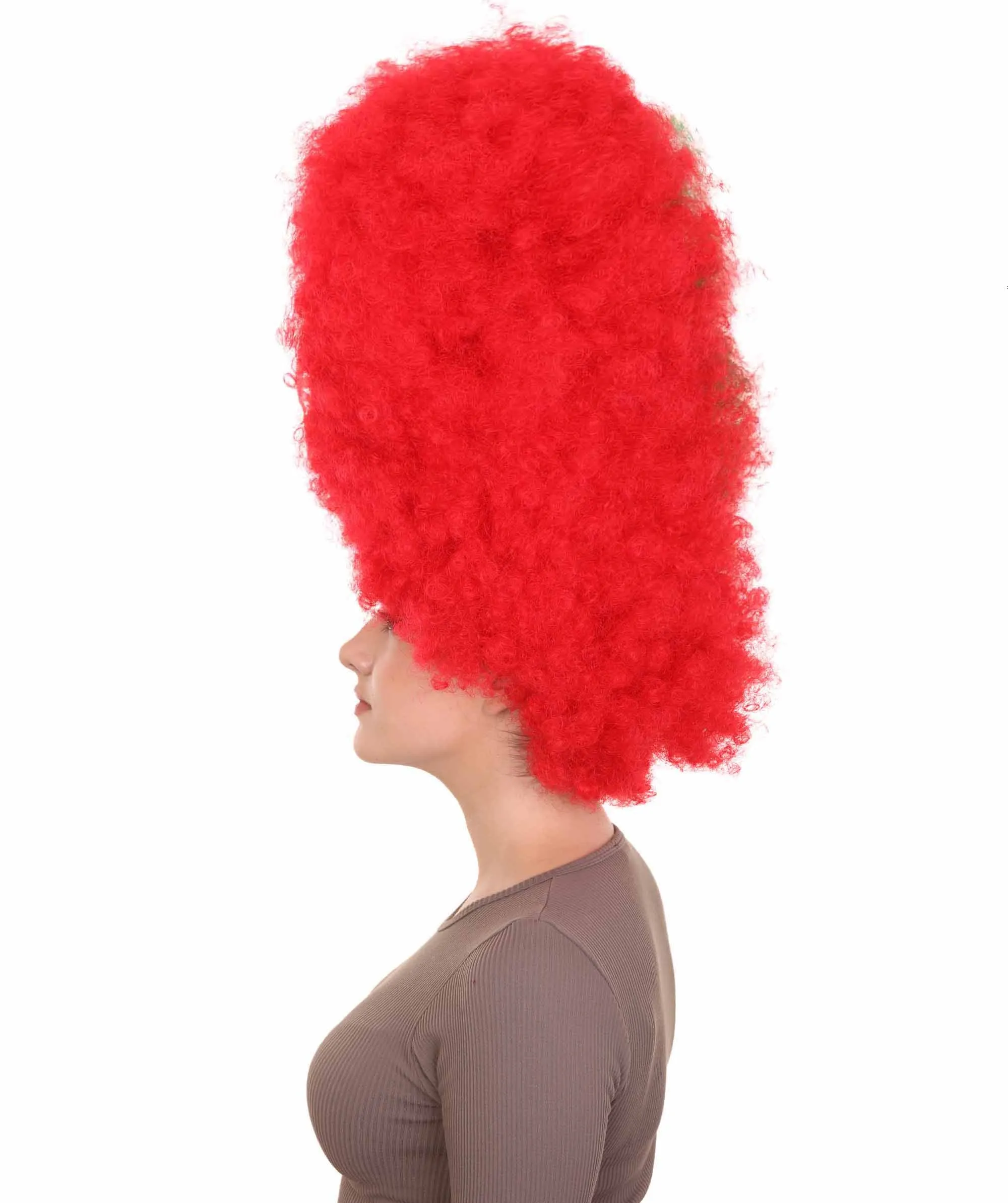 Patriote Flag Sport Party Jumbo Afro Wig | Premium Breathable Capless Cap