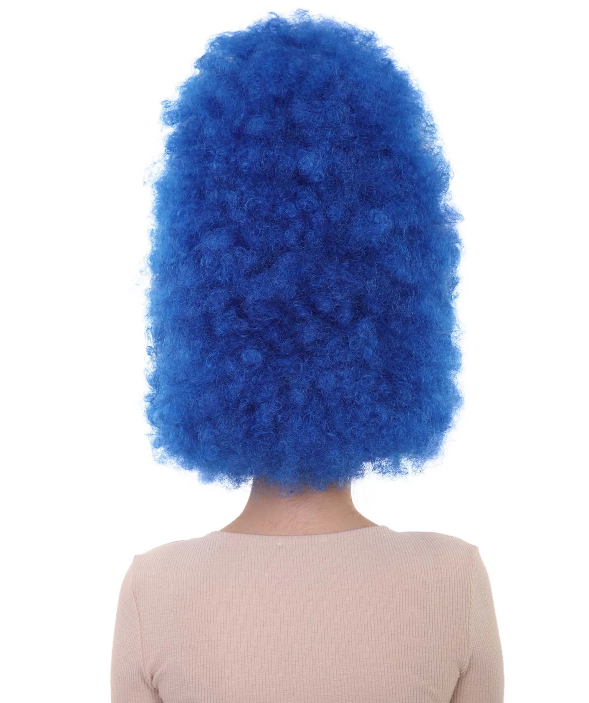 Patriote Flag Sport Party Jumbo Afro Wig | Premium Breathable Capless Cap