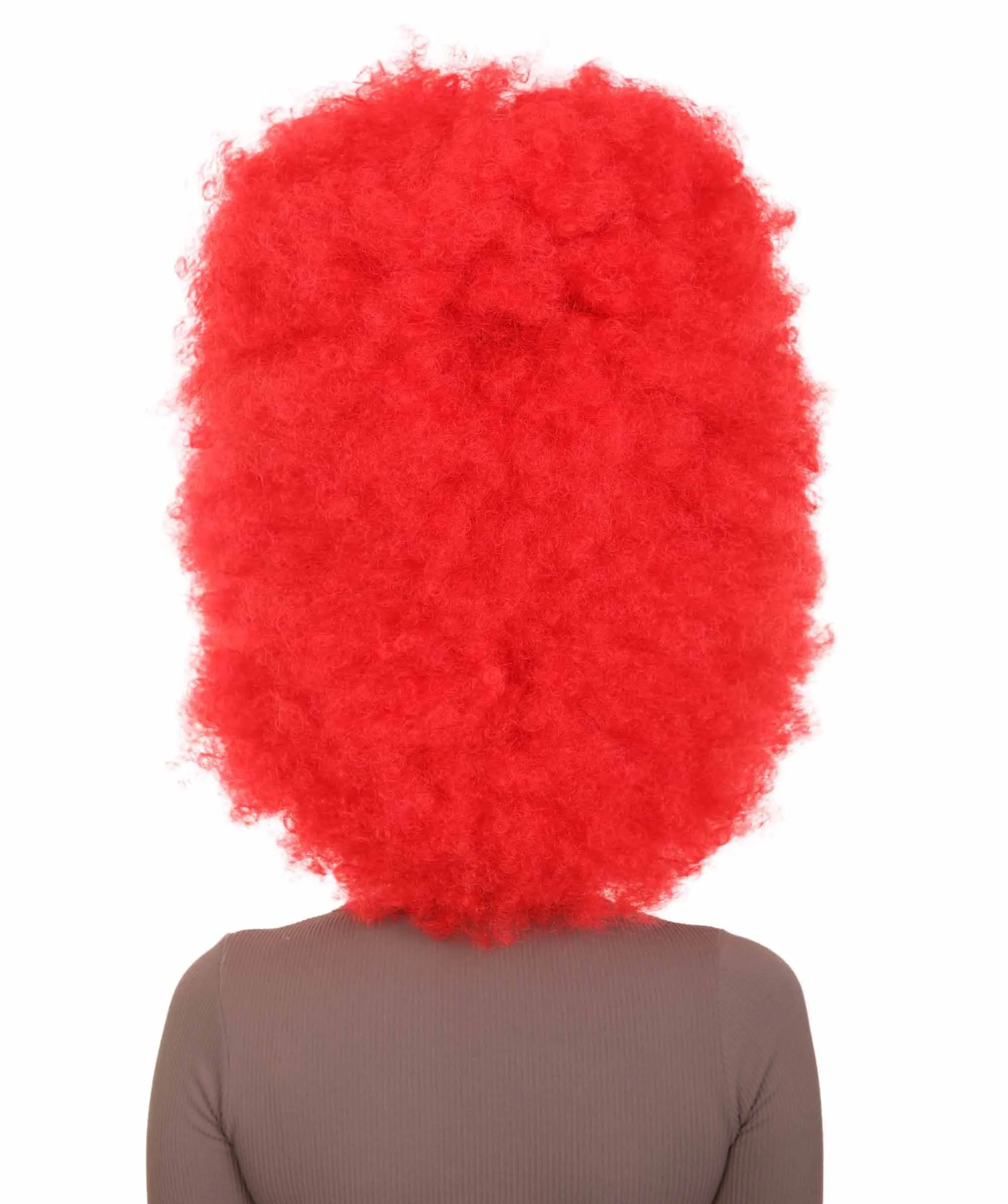 Patriote Flag Sport Party Jumbo Afro Wig | Premium Breathable Capless Cap