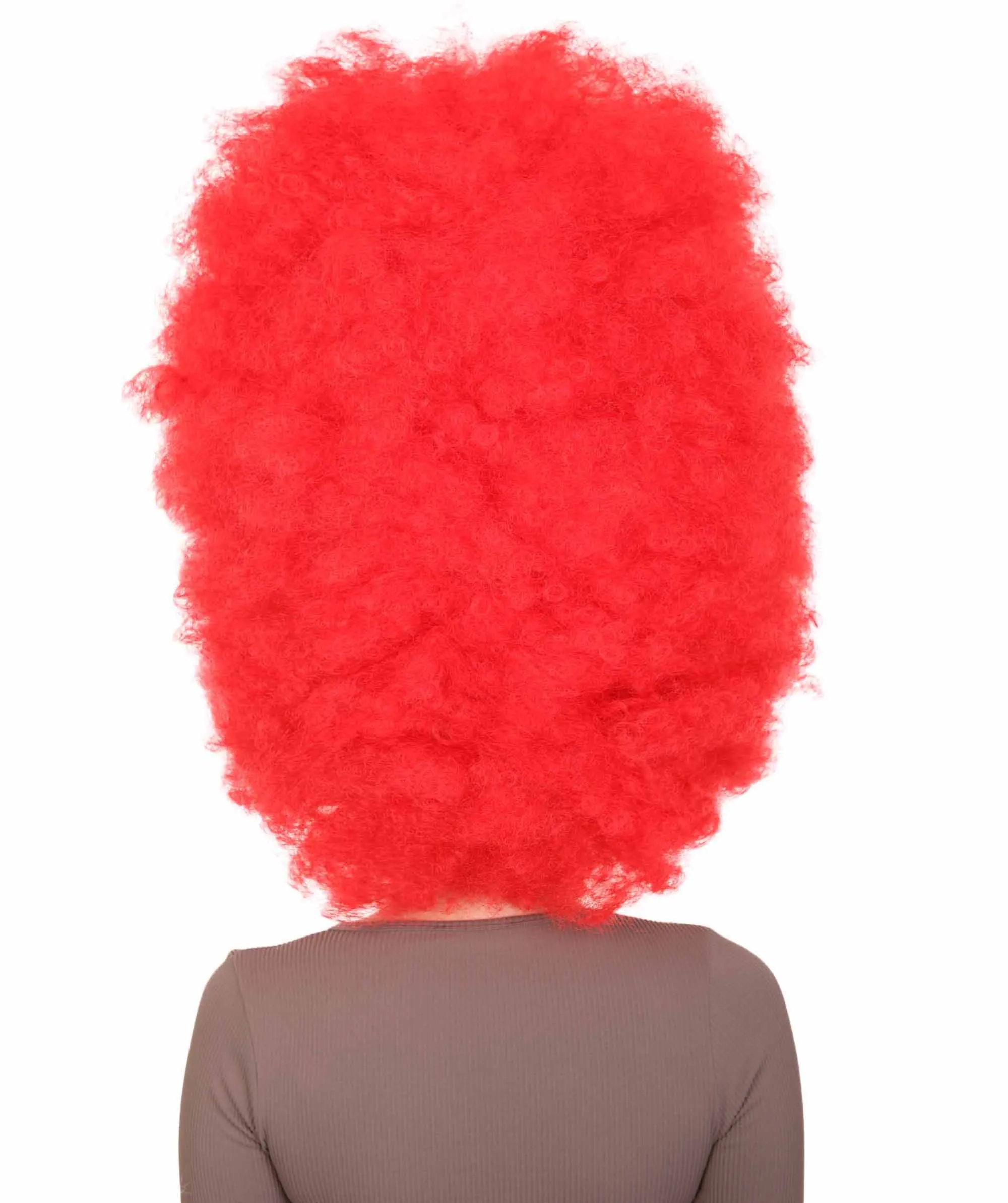 Patriote Flag Sport Party Jumbo Afro Wig | Premium Breathable Capless Cap