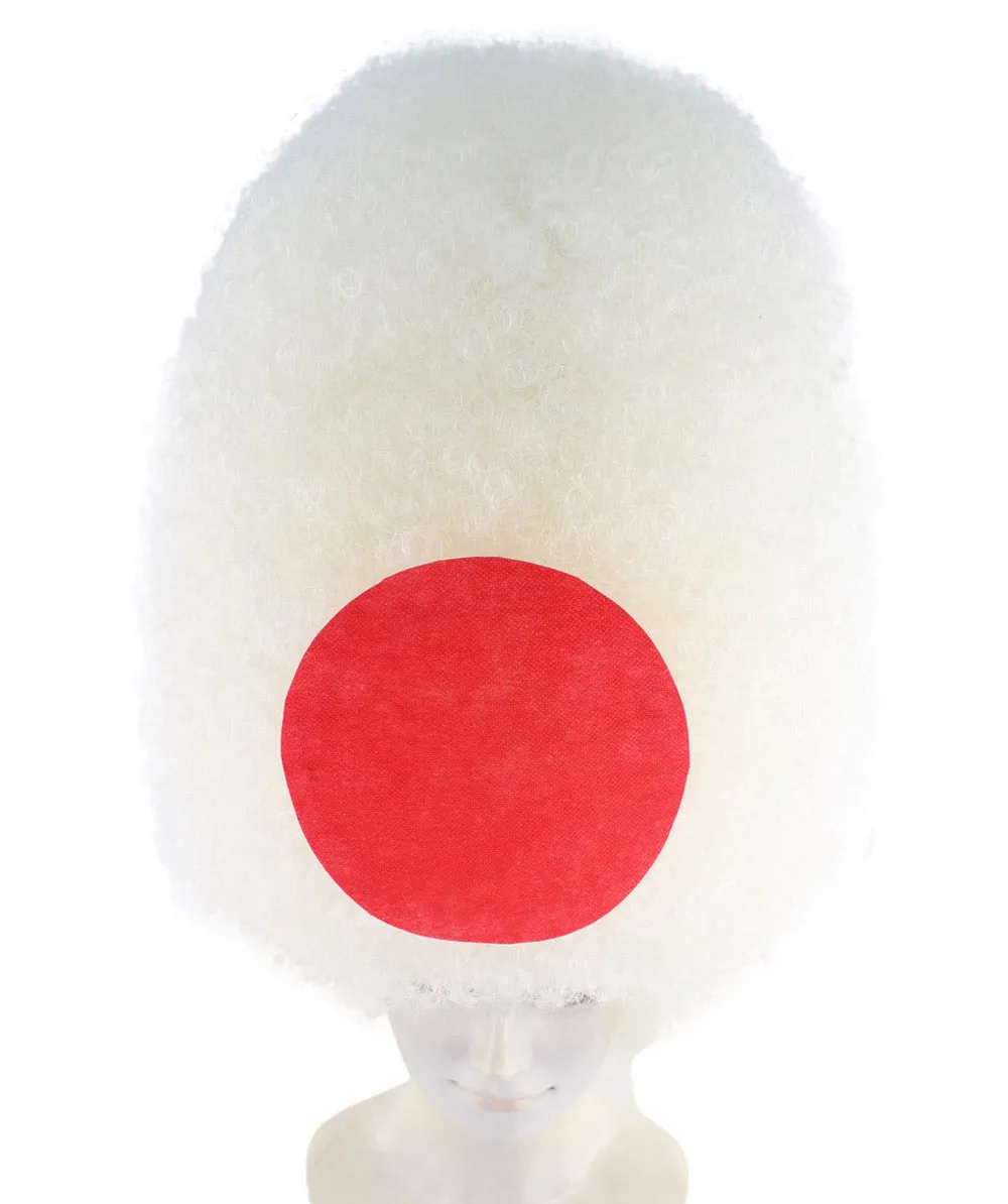 Patriote Flag Sport Party Jumbo Afro Wig | Premium Breathable Capless Cap