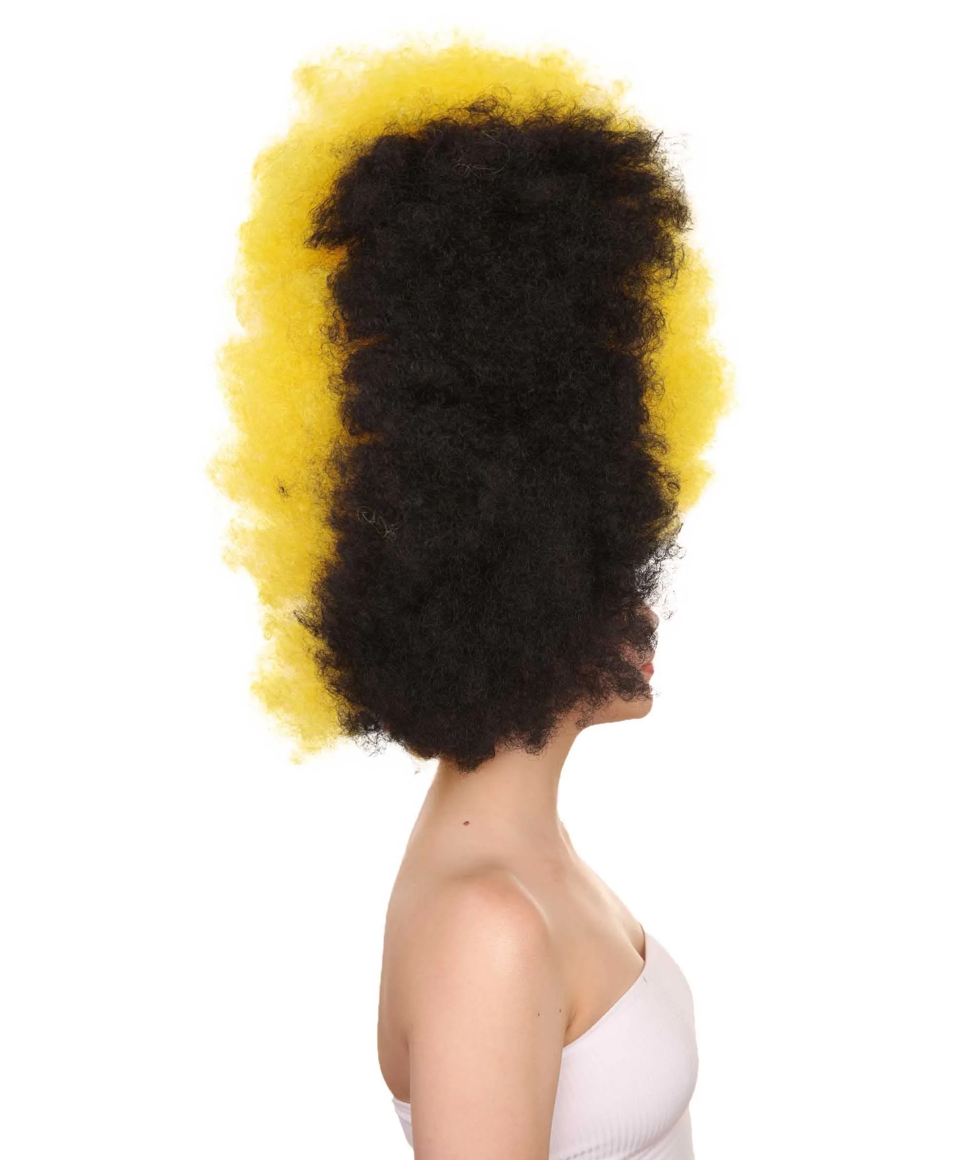 Patriote Flag Sport Party Jumbo Afro Wig | Premium Breathable Capless Cap