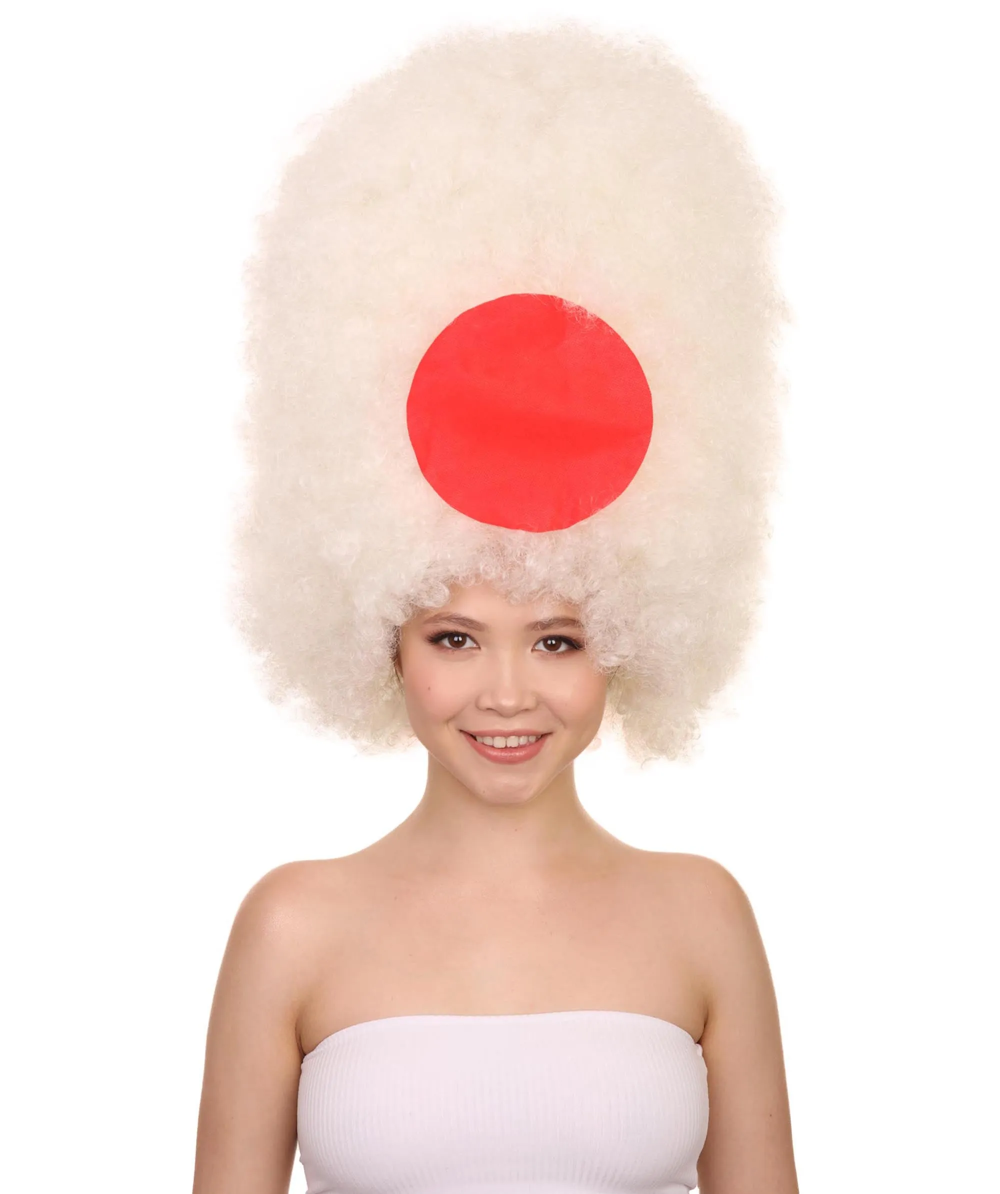 Patriote Flag Sport Party Jumbo Afro Wig | Premium Breathable Capless Cap