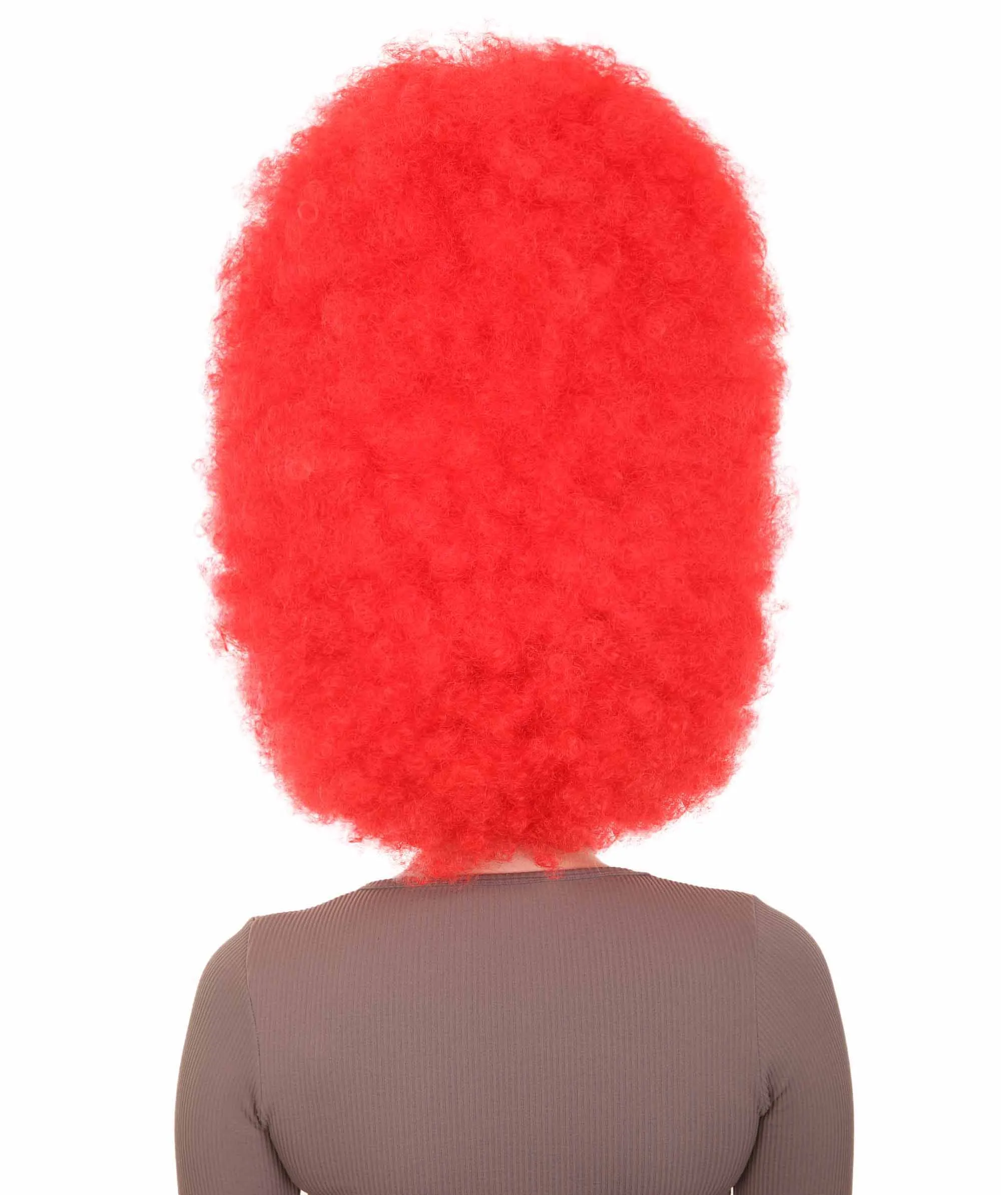 Patriote Flag Sport Party Jumbo Afro Wig | Premium Breathable Capless Cap