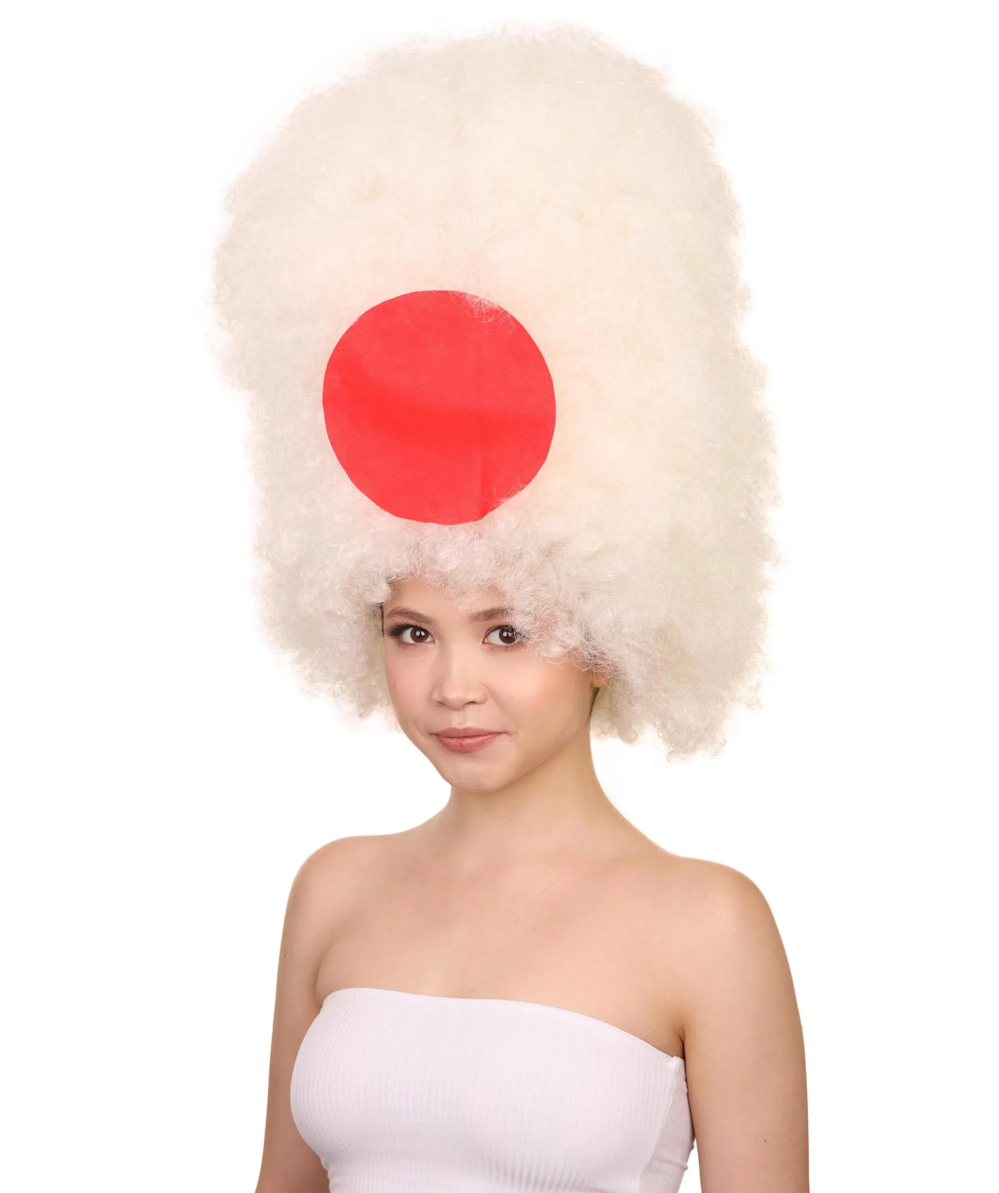 Patriote Flag Sport Party Jumbo Afro Wig | Premium Breathable Capless Cap