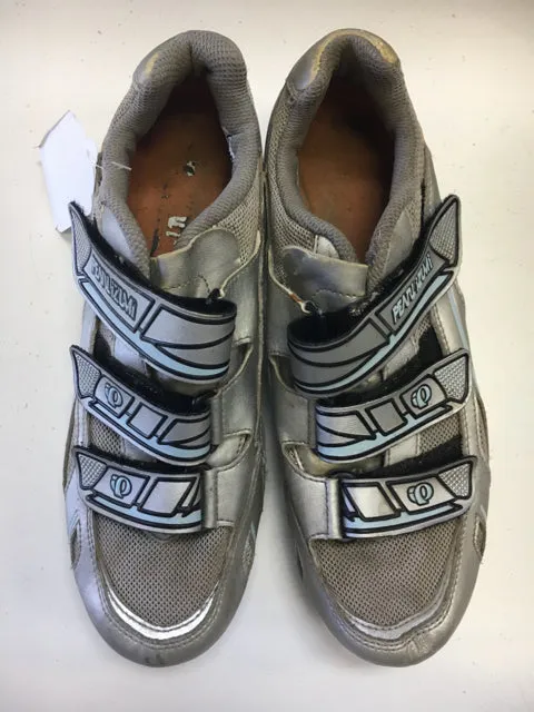 Pearl Izumi Silver Womens Size 7.5 / Size 38.5 Used MTB Biking Shoes