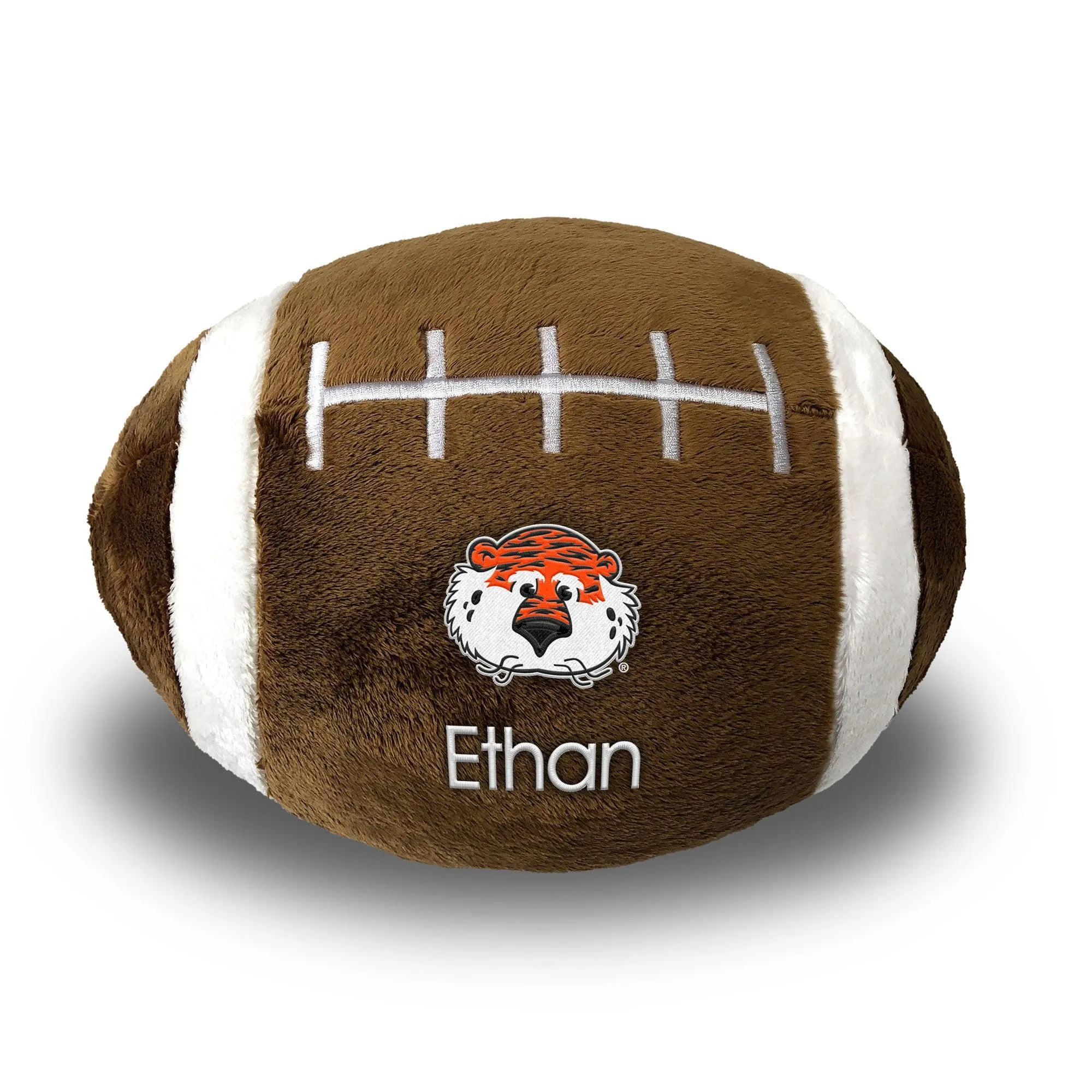 Personalized Auburn Tigers Aubie Plush Football