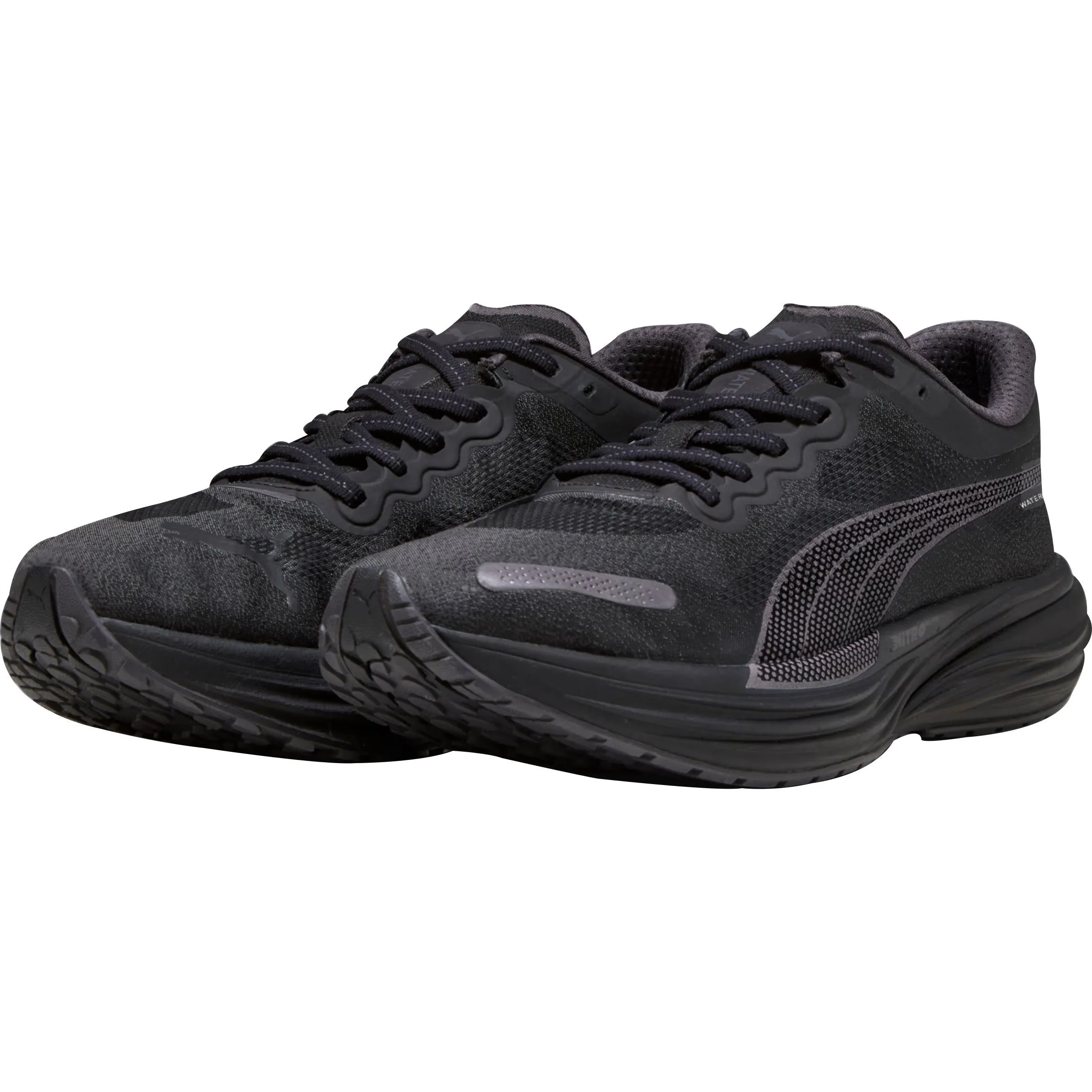 Puma Deviate Nitro 2 WTRepel Mens Running Shoes - Black