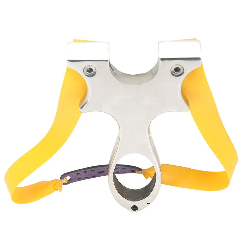 Reflective Mirror Stainless Steel Slingshot