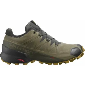 Salomon Speedcross 5 GORE-TEX Mens Trail Running Shoes - Green