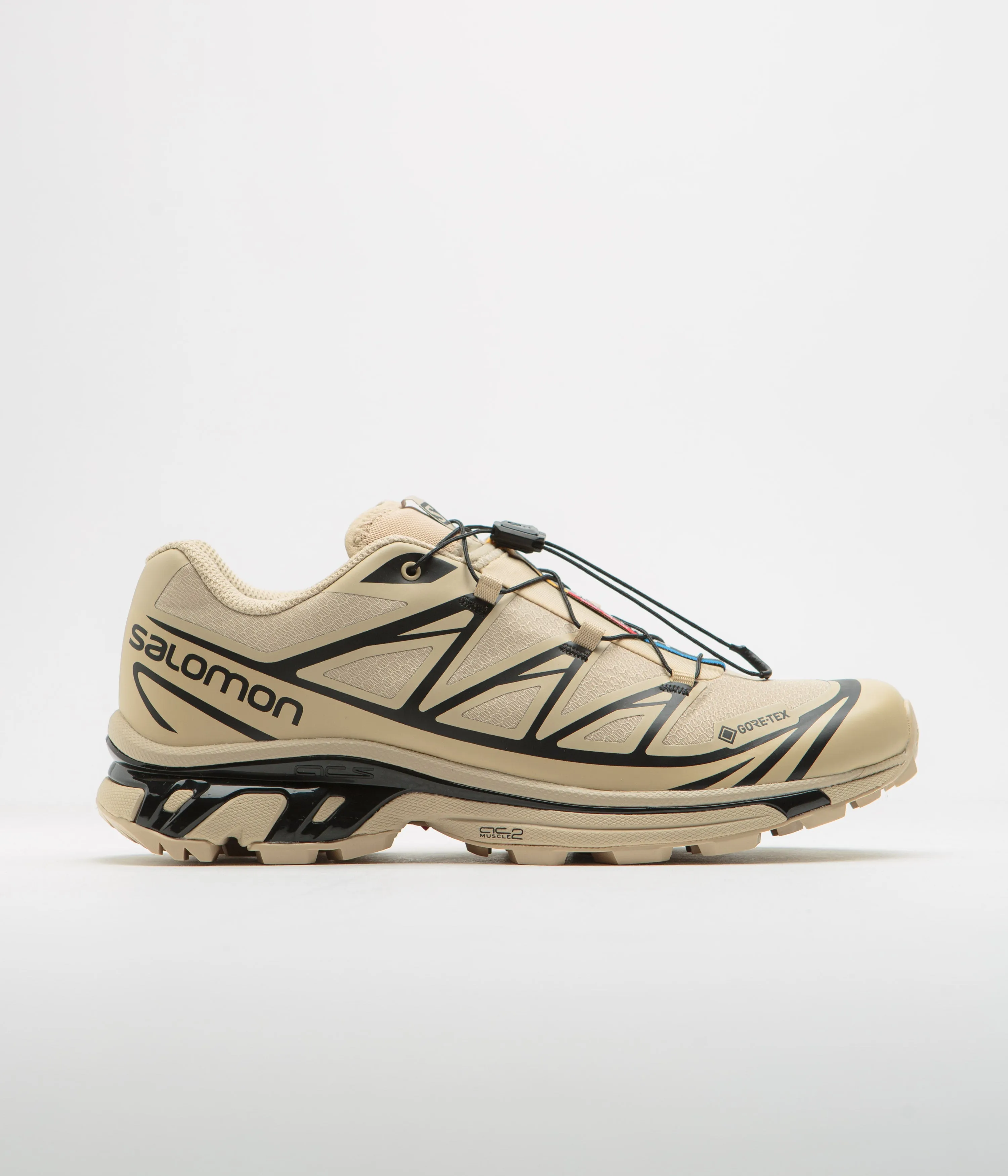 Salomon XT-6 GTX Shoes - Safari / Safari / Black