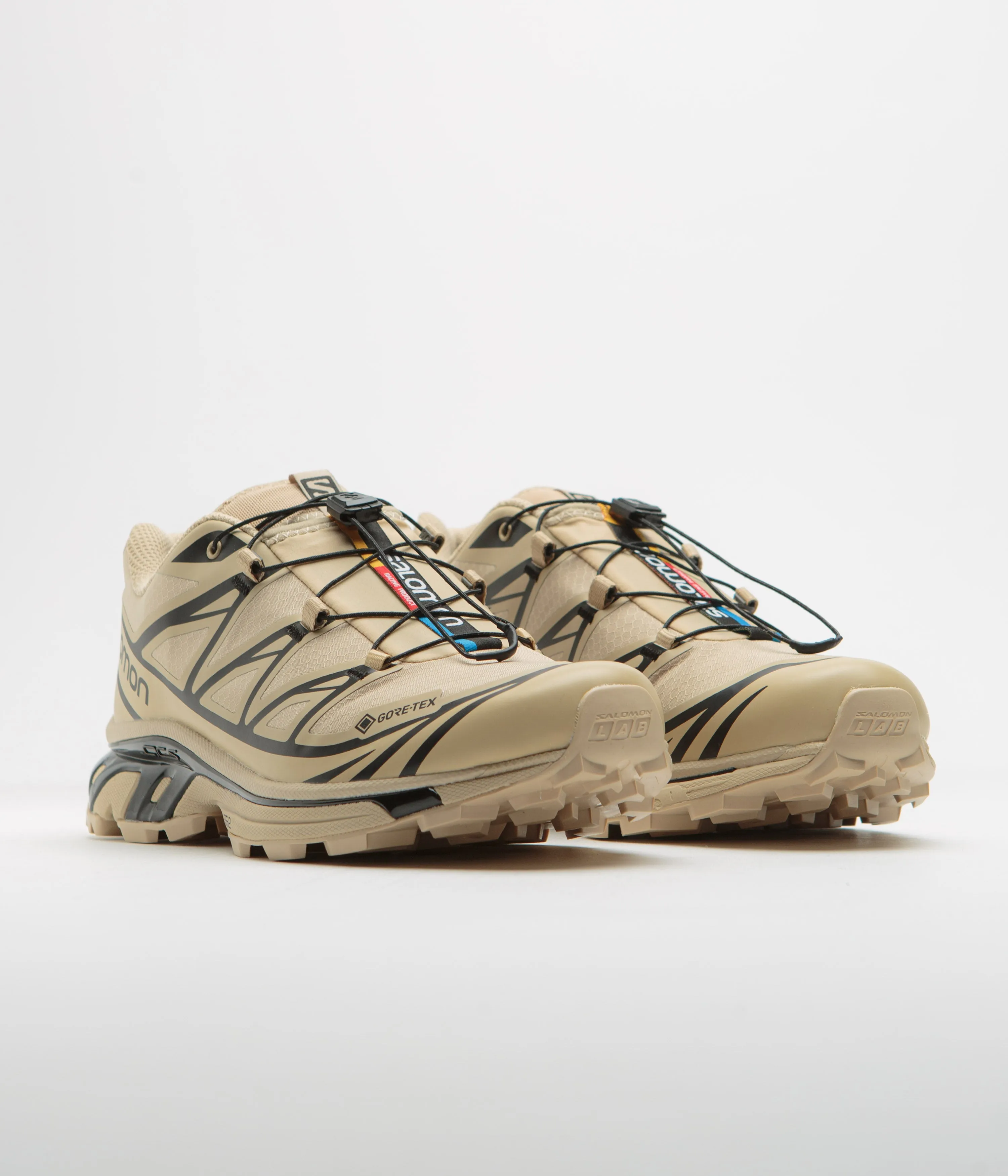 Salomon XT-6 GTX Shoes - Safari / Safari / Black