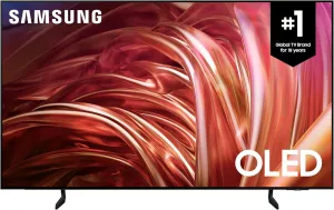 Samsung 77-Inch OLED HDR AI Powered 4K S85D Series, Q Symphony, Gaming Hub, 120 Hz Refresh Rate Smart TV - [QN77S85DAEXZC] -Open Box (10/10 Condition)