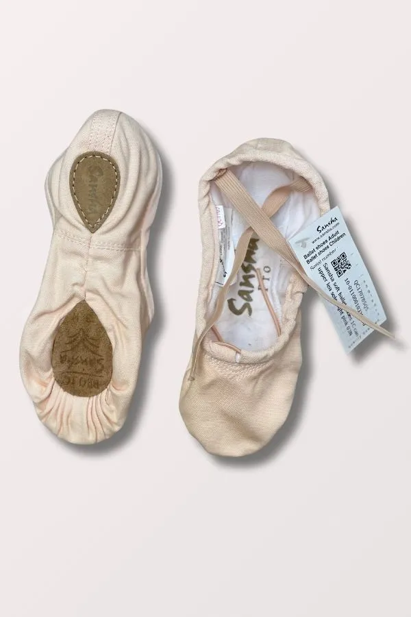 Sansha PRO1C Canvas Split Sole Ballet Shoe - Light Pink