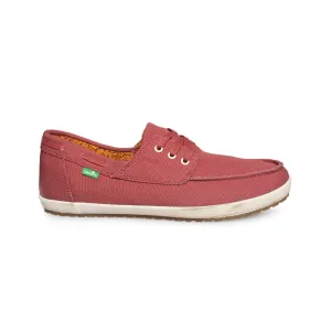 SANUK Casa Barco Dusty Red Shoes - Men's