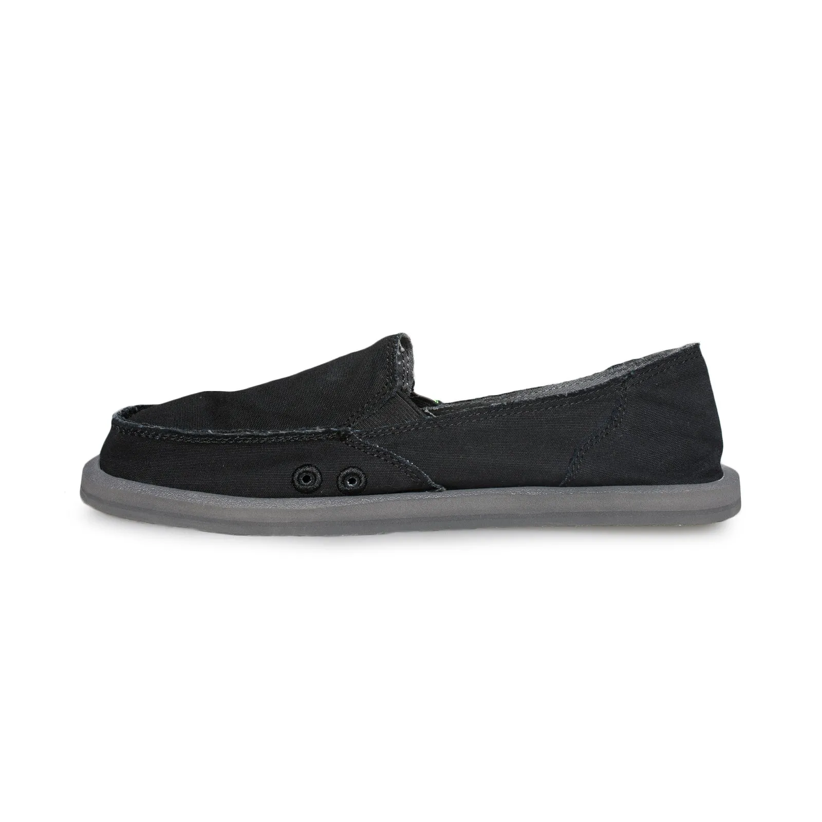 Sanuk Donna Daily Black Shoes - Women's