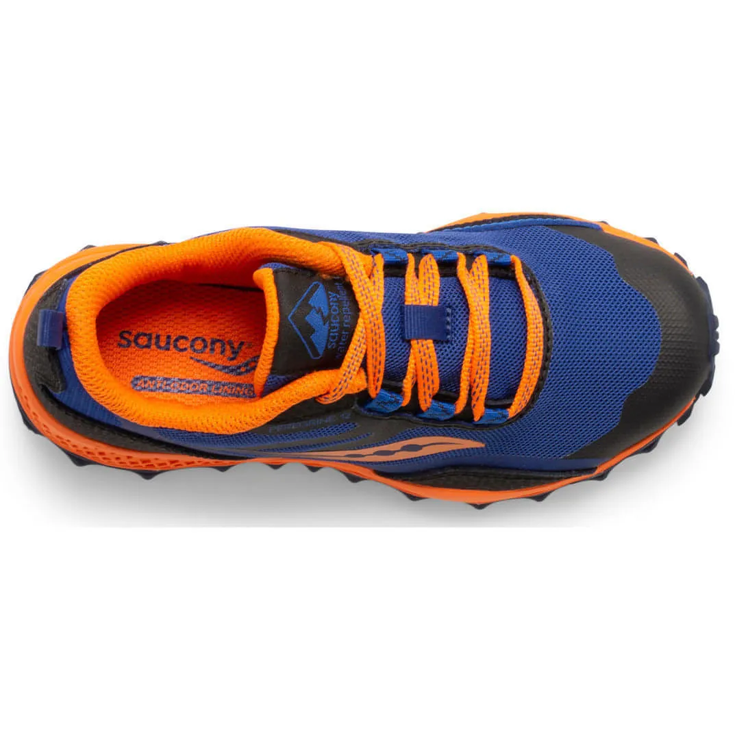 Saucony Peregrine 12 Shield Junior Trail Running Shoes - Navy