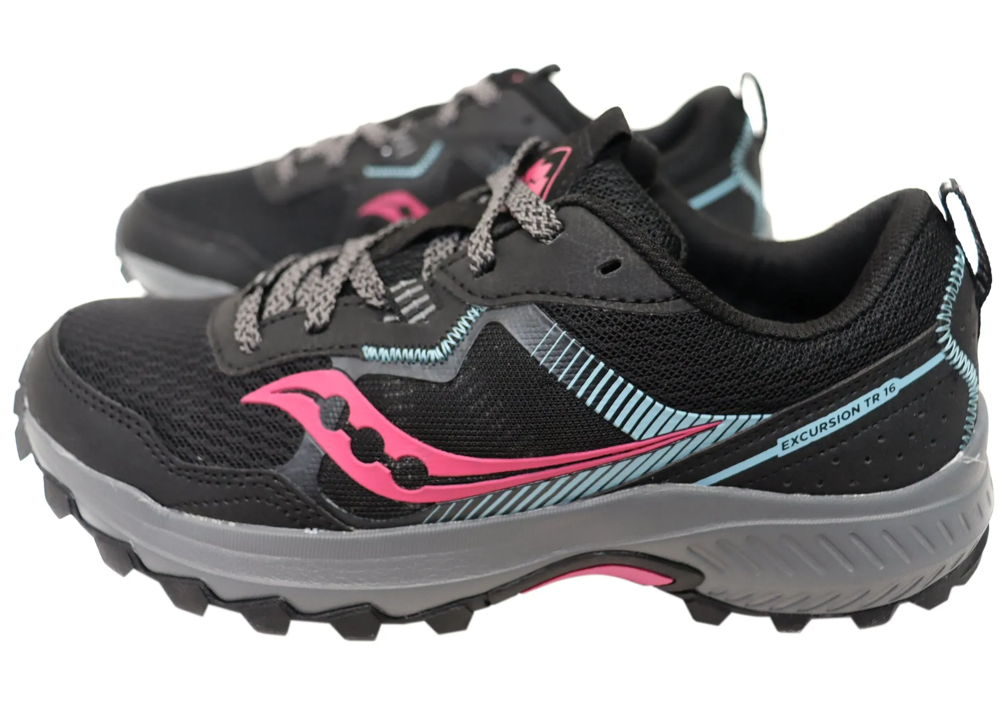 Saucony Womens Excursion TR16 Wide Fit Trail Running Shoes