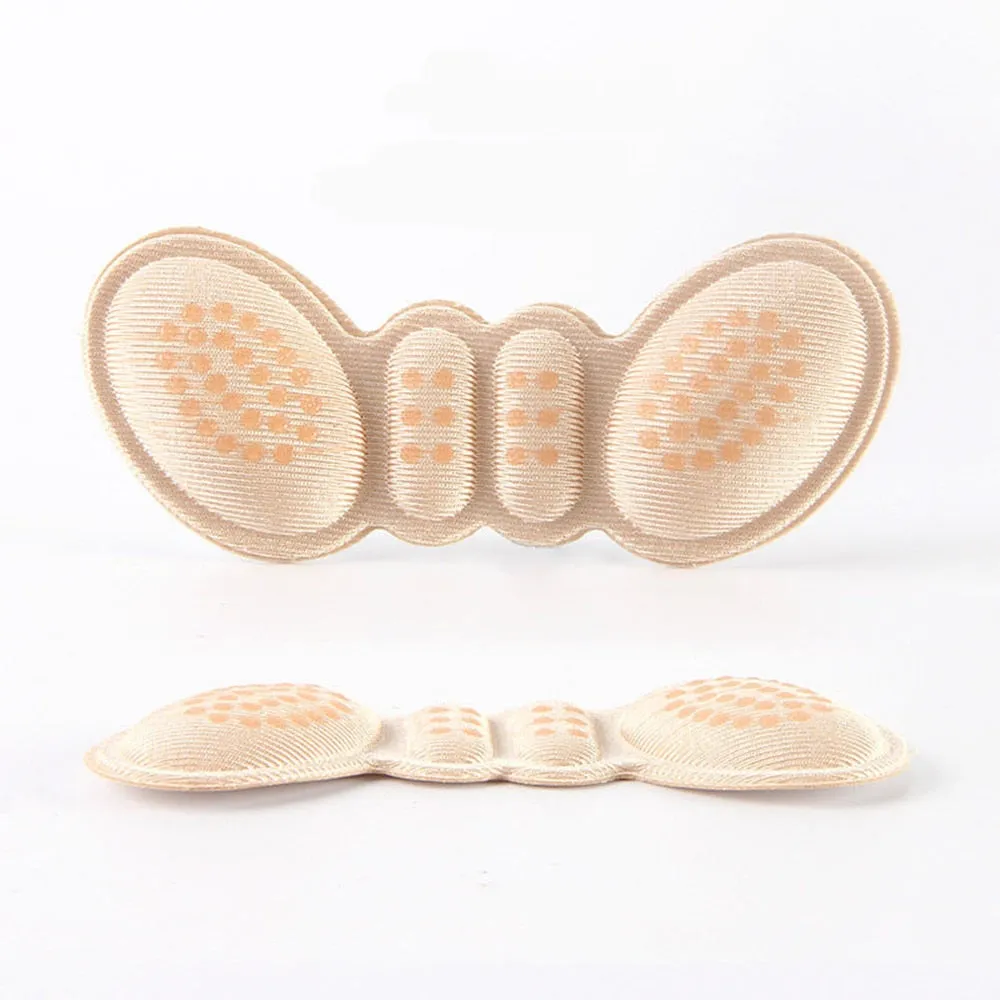 Self-Adhesive Stylish Silicone Heel Protection Pads for Women Shoes