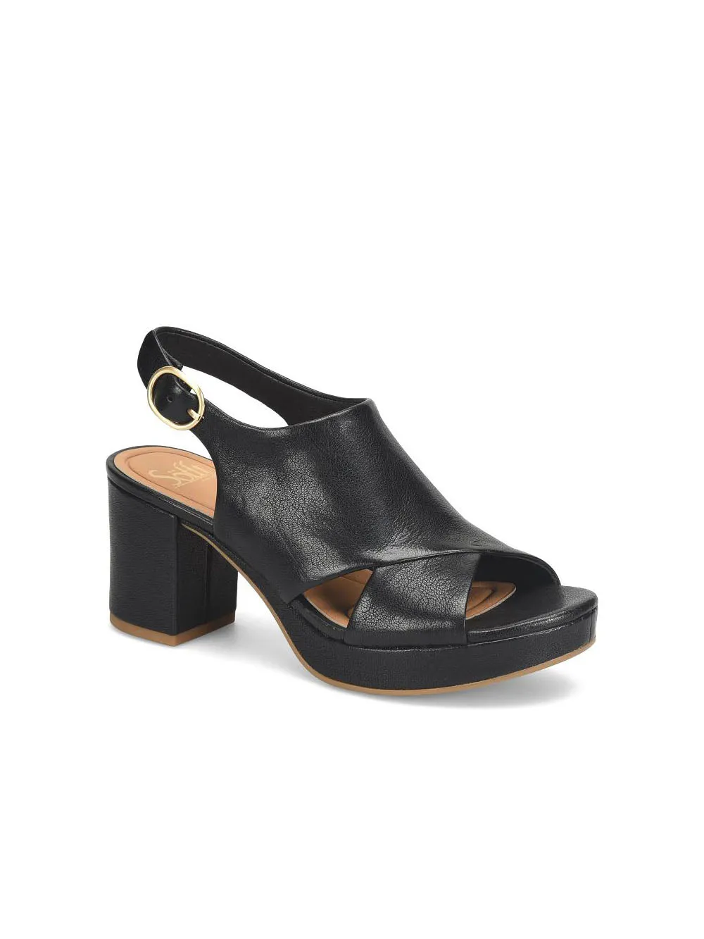 Söfft Liv Platform Slingback Sandal