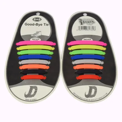 Silicone Elastic Shoe Laces