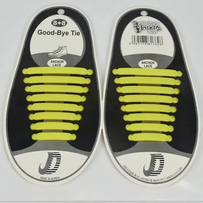 Silicone Elastic Shoe Laces