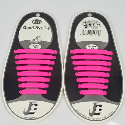 Silicone Elastic Shoe Laces