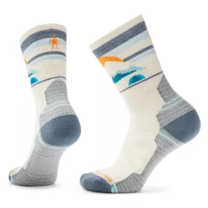 Smartwool Women's Hike Light Cushion Mountain Moon Crew Socks - Moonbeam