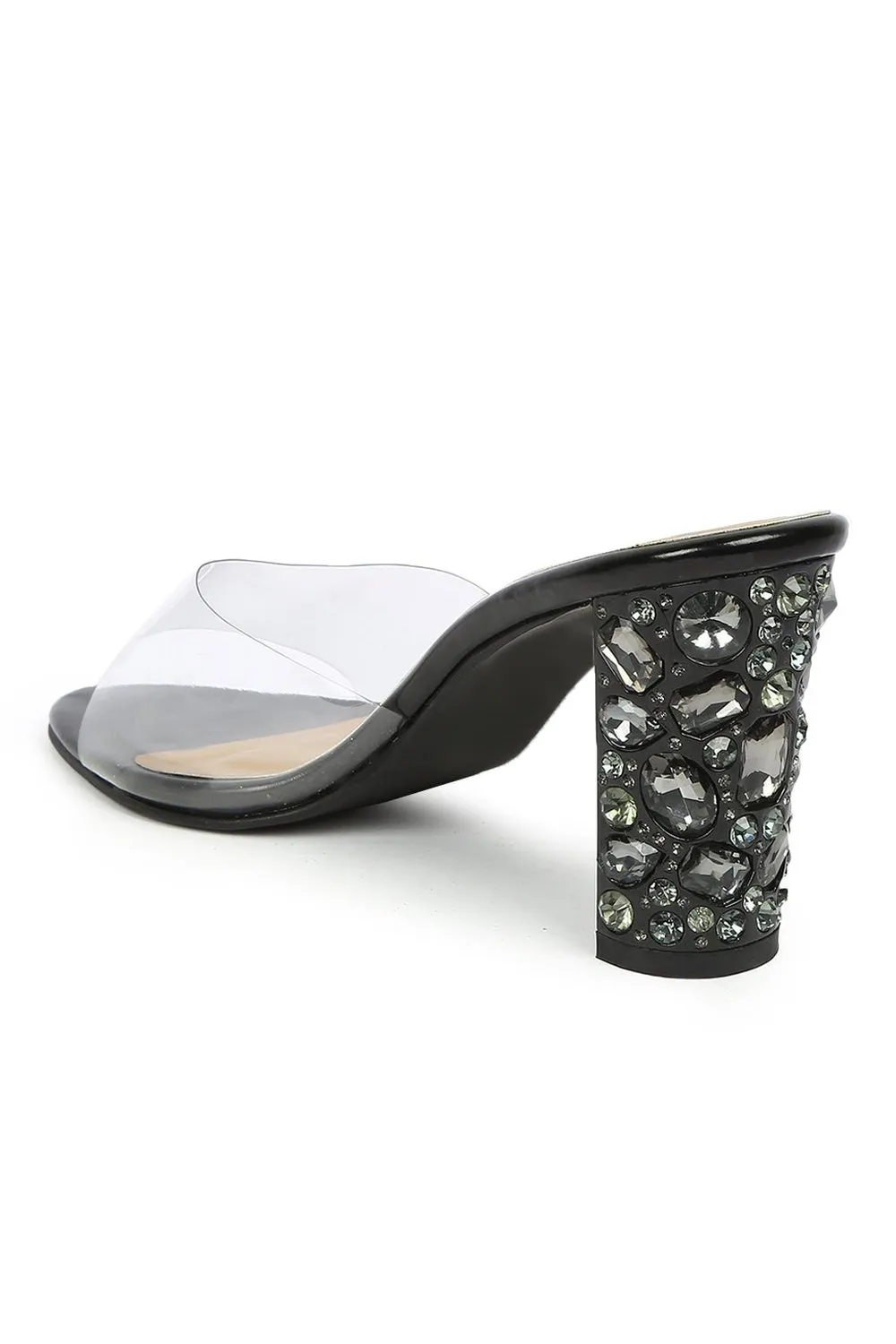 SOLES Black Pretty Heels For The Pretty Legs - Classic & Feminine Footwear