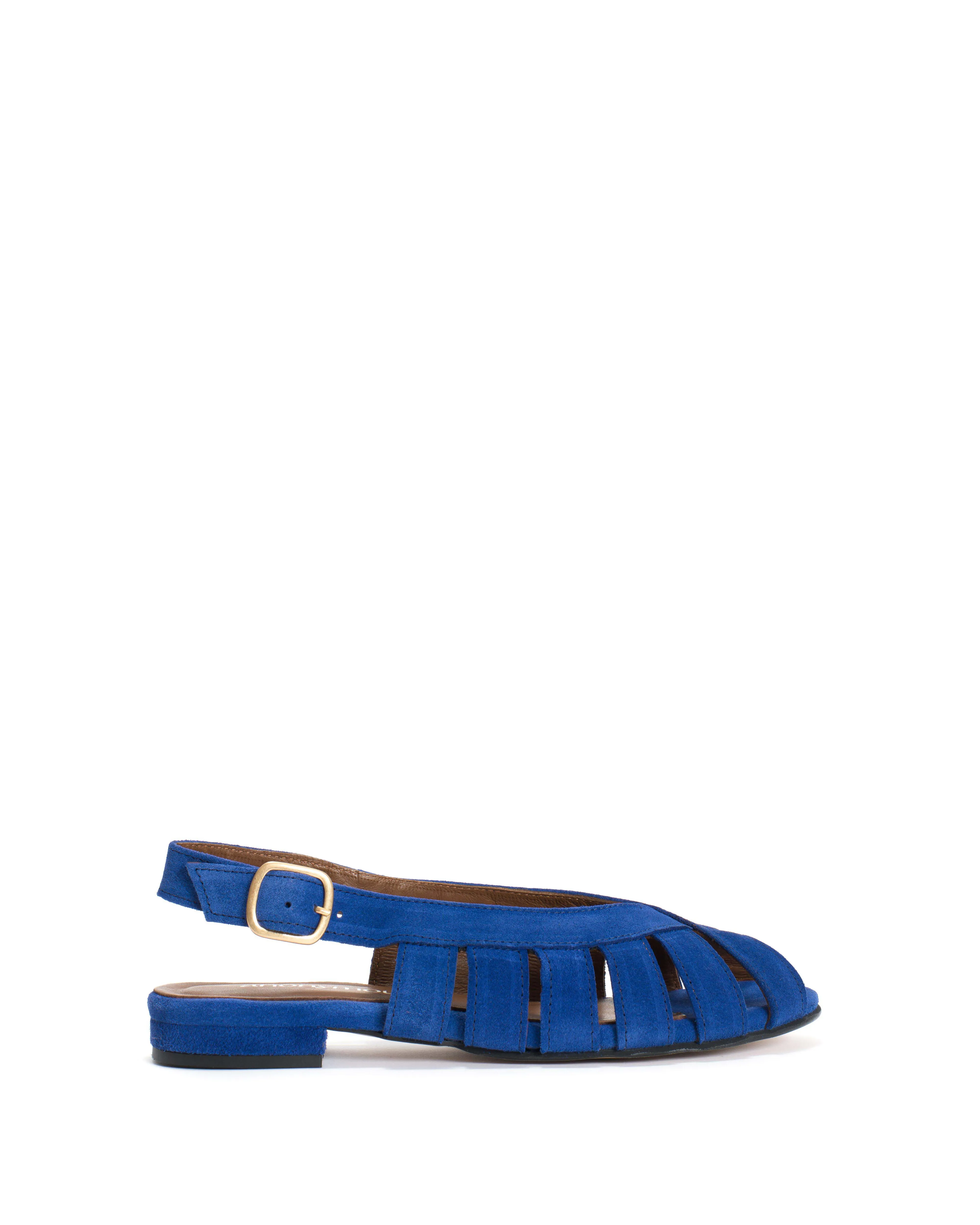 Sophie 20 Calf suede Electric blue