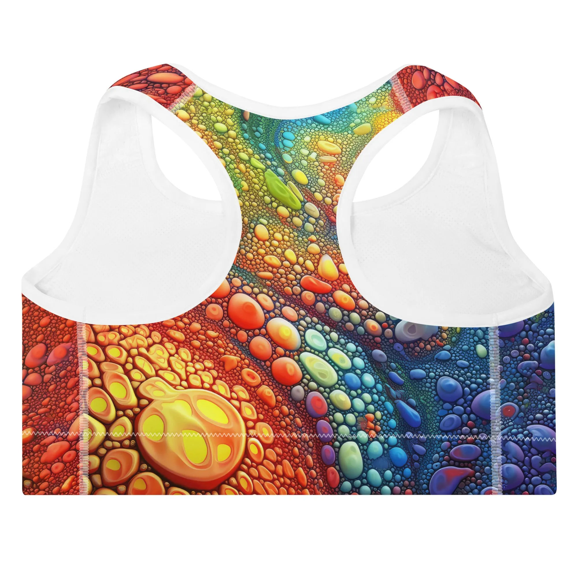 Sports Bra Rainbow Surface