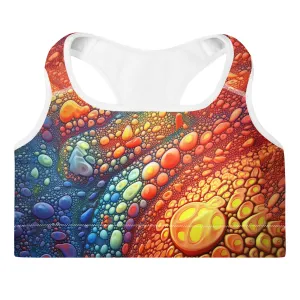 Sports Bra Rainbow Surface