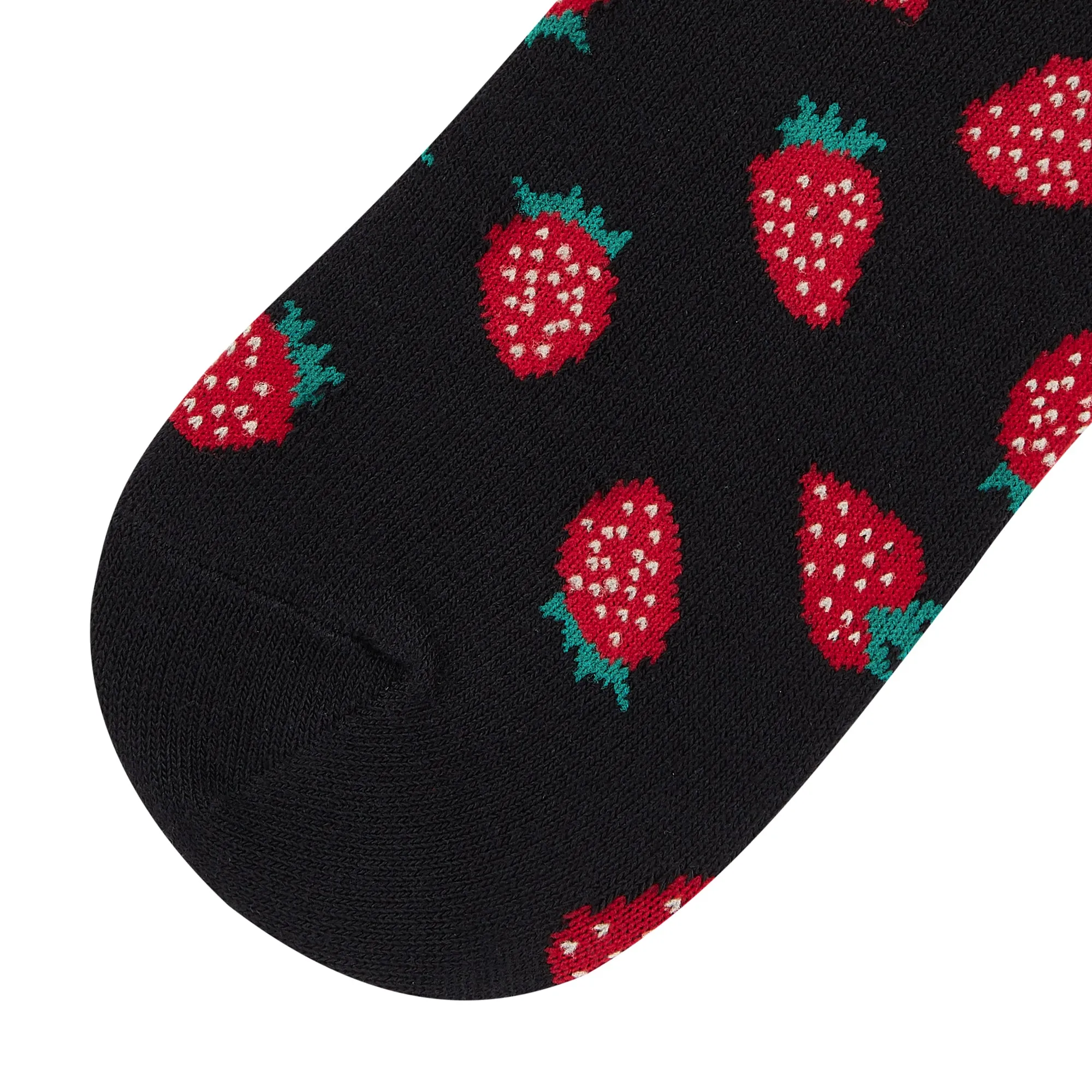 Strawberry Printed Ankle Socks