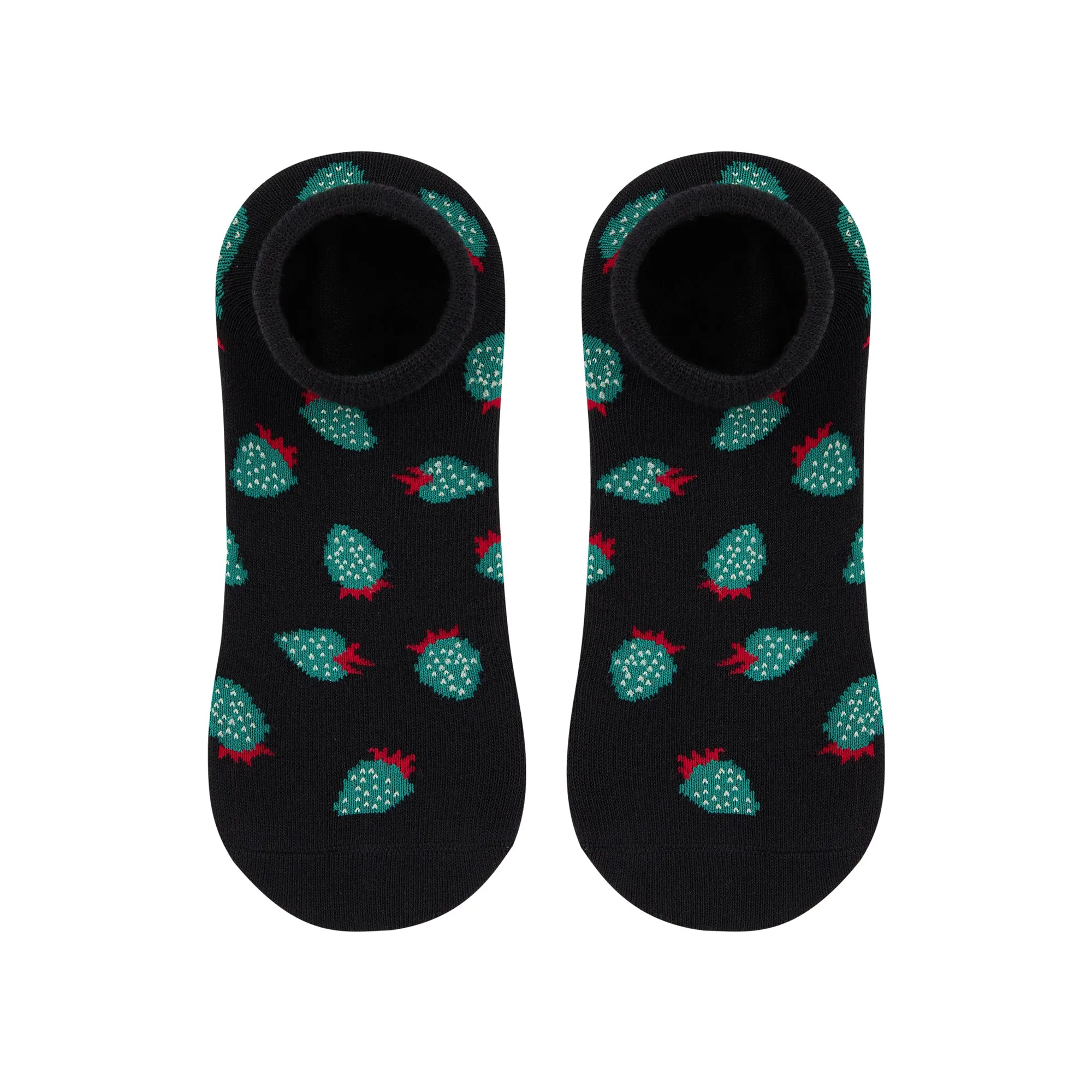 Strawberry Printed Ankle Socks