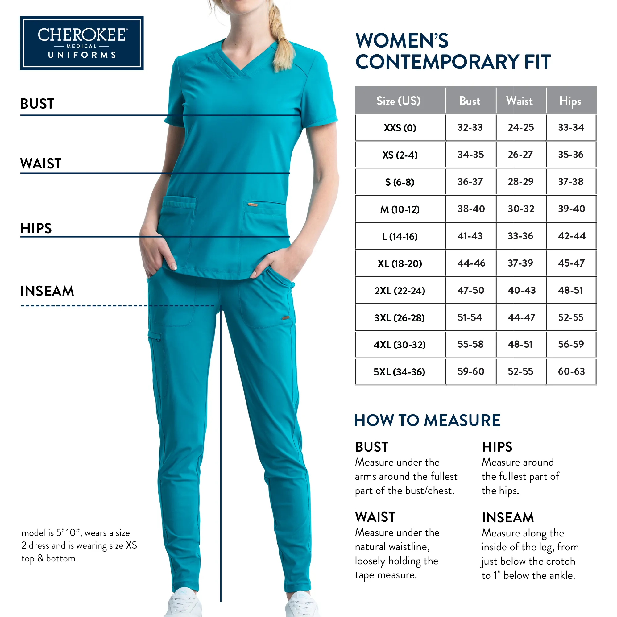 SVH - Ortho and Sports - 7228 Barco Ladies 6 Pocket Tape Knit Waistpant