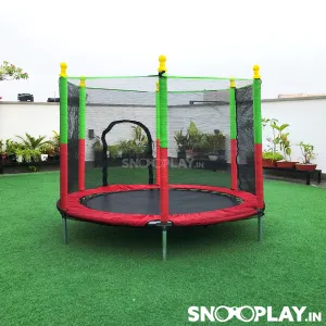 Trampoline For Kids (With Safety Net) - Cash on Delivery Not Available