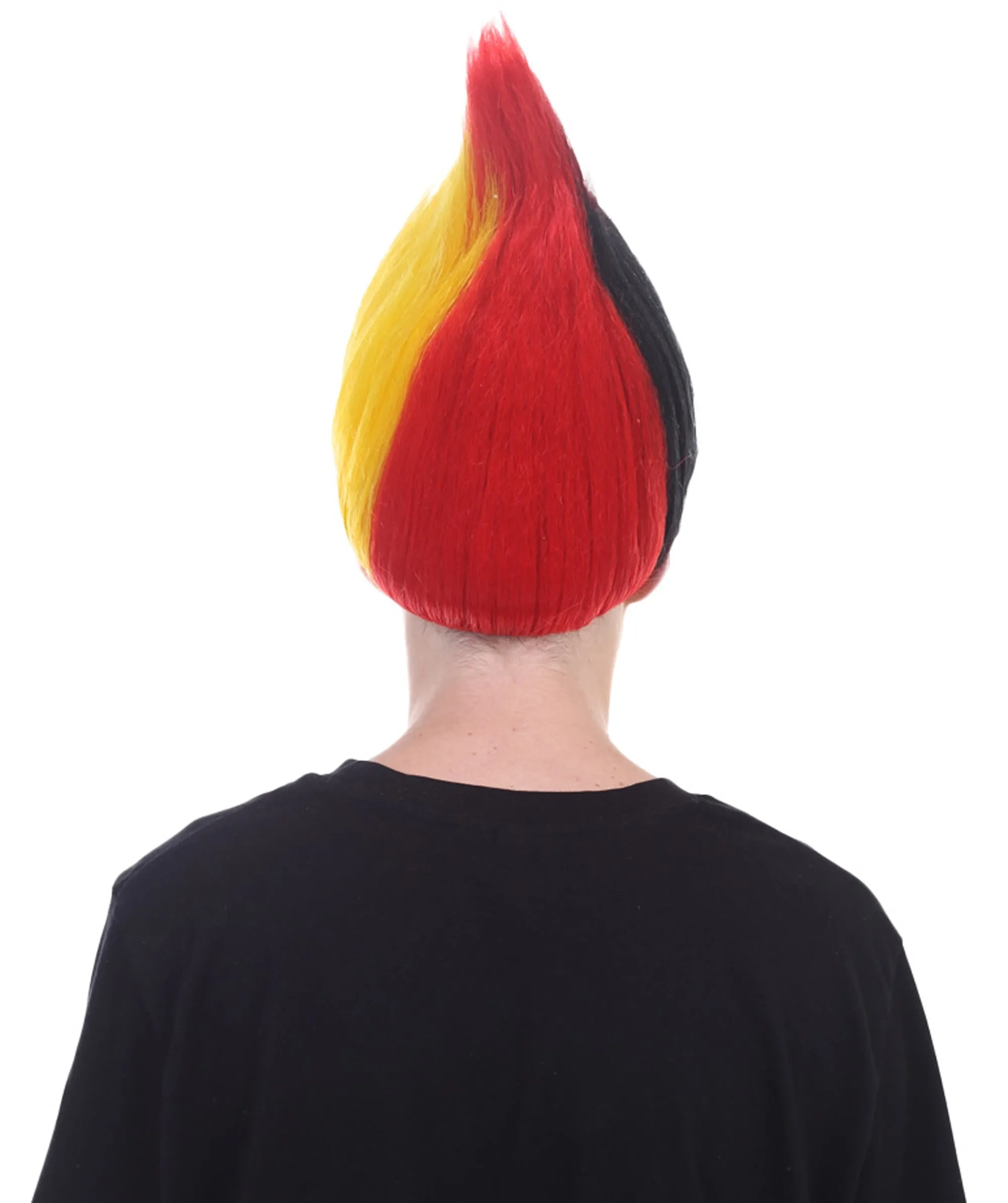 Unisex Flag Troll Wigs Collections | 16 Countries Wig | Sports Wigs | Premium Breathable Capless Cap