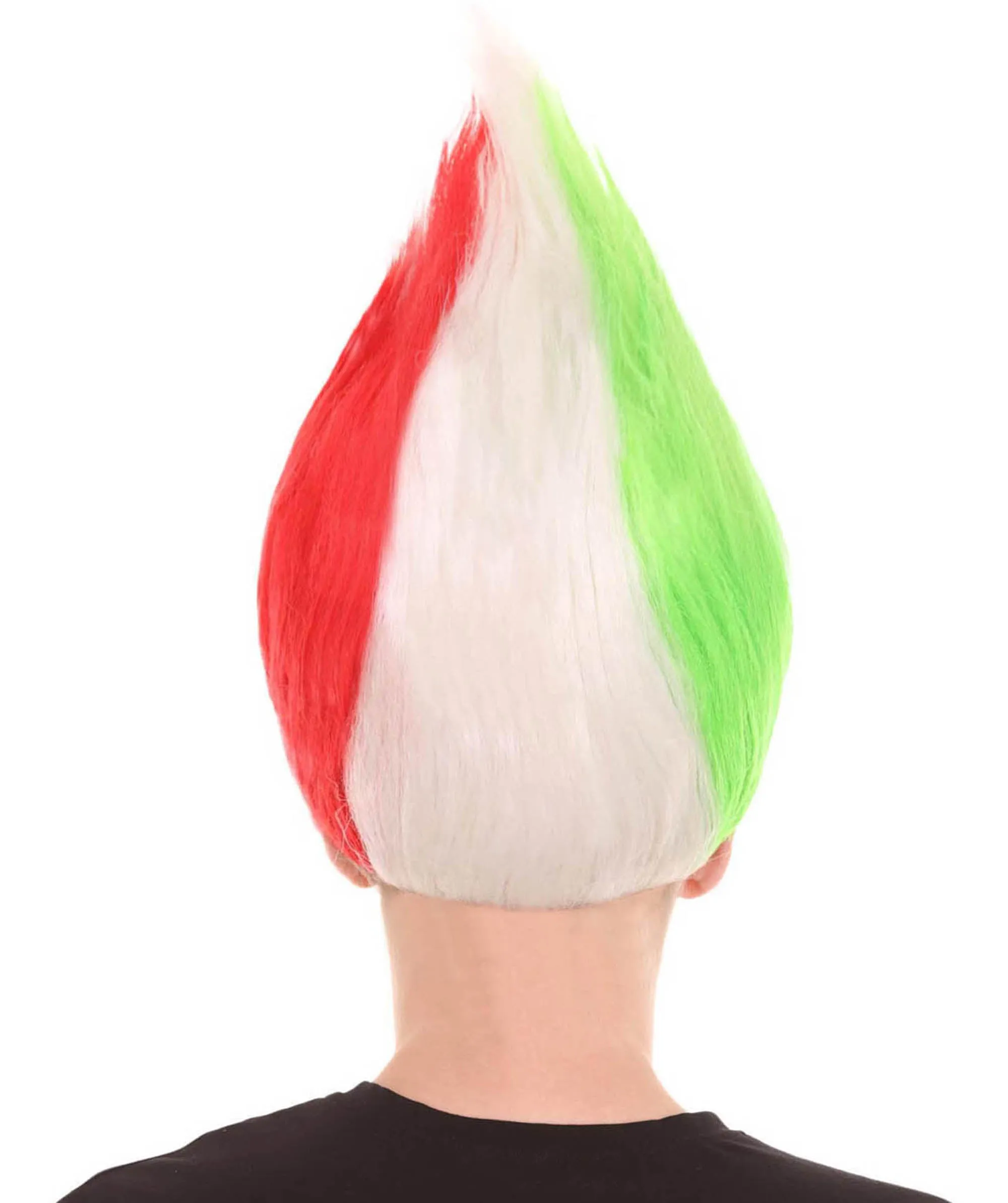 Unisex Flag Troll Wigs Collections | 16 Countries Wig | Sports Wigs | Premium Breathable Capless Cap