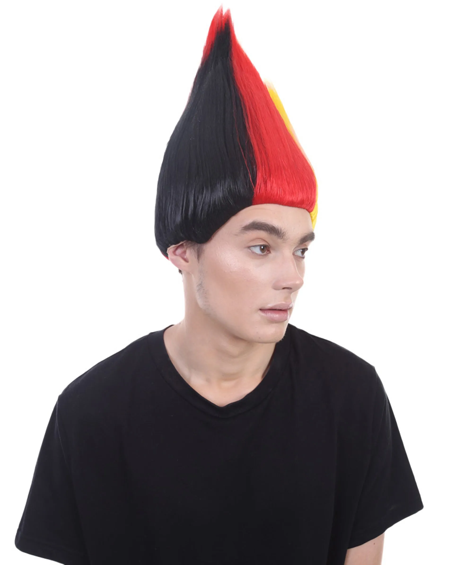 Unisex Flag Troll Wigs Collections | 16 Countries Wig | Sports Wigs | Premium Breathable Capless Cap