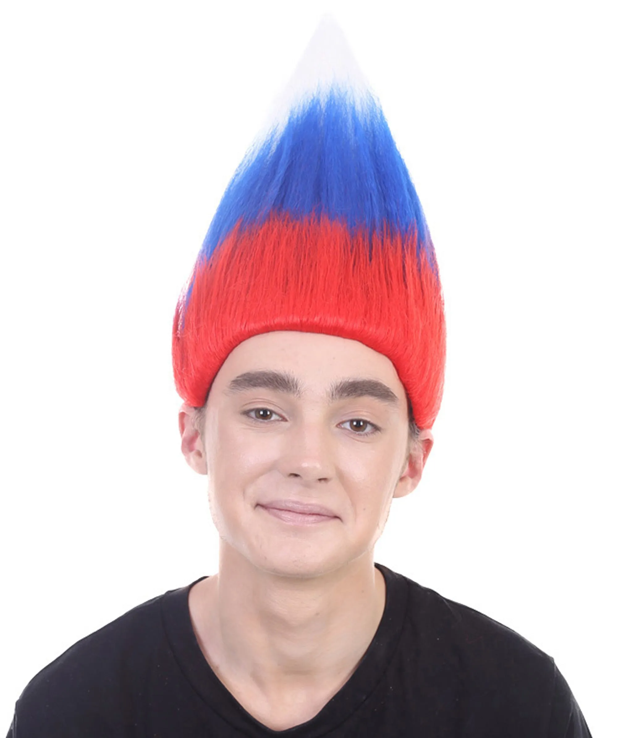 Unisex Flag Troll Wigs Collections | 16 Countries Wig | Sports Wigs | Premium Breathable Capless Cap