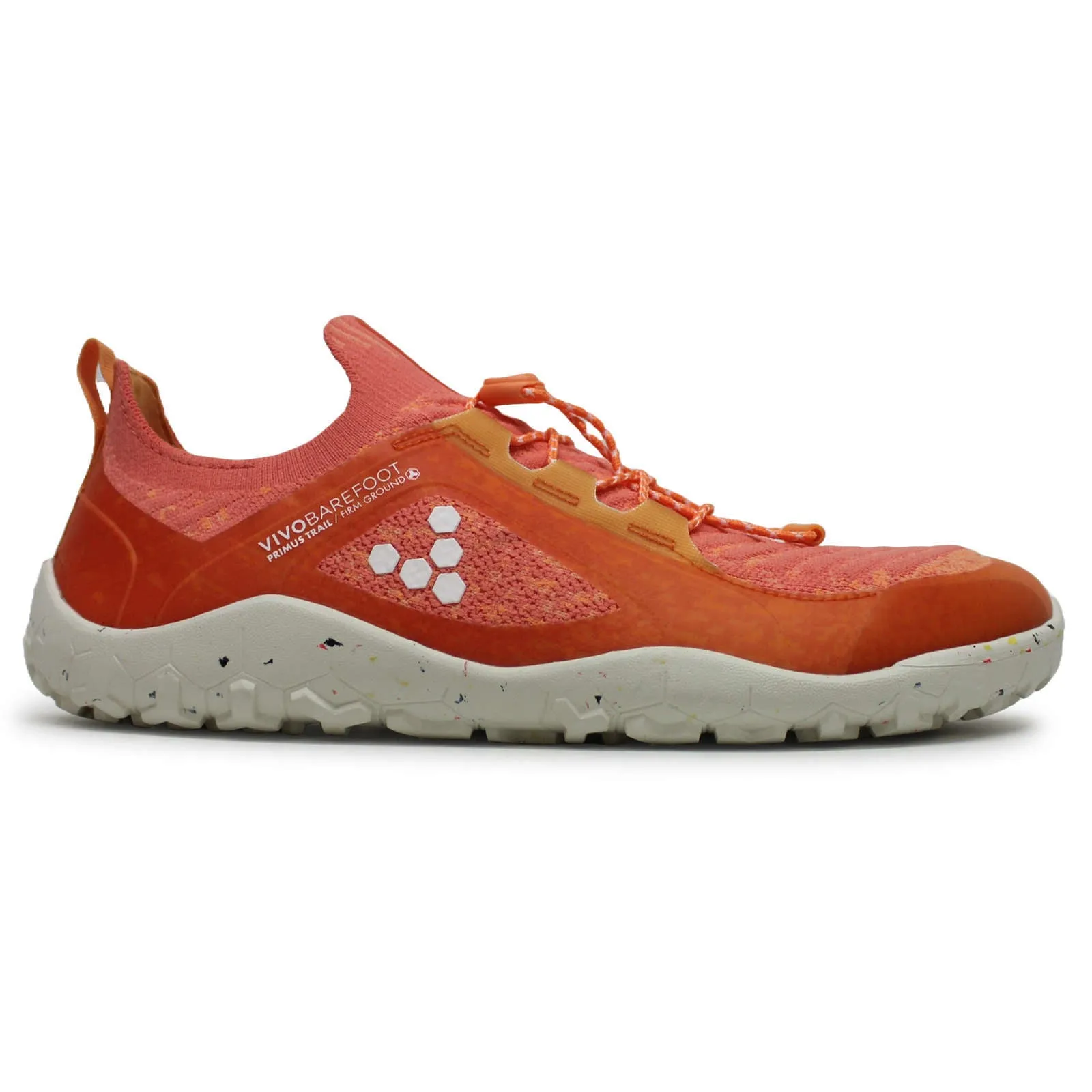 Vivobarefoot Primus Trail Knit FG 309099-06 Papaya Textile Mens Trainers