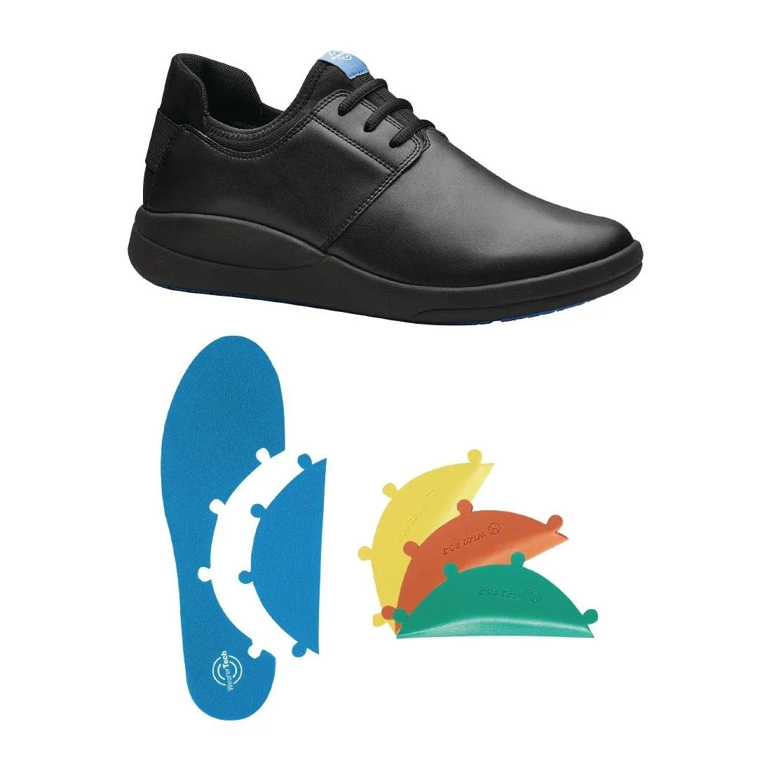 WearerTech Relieve Shoe Black/Black with Modular Insole Size 47 - BB740-47