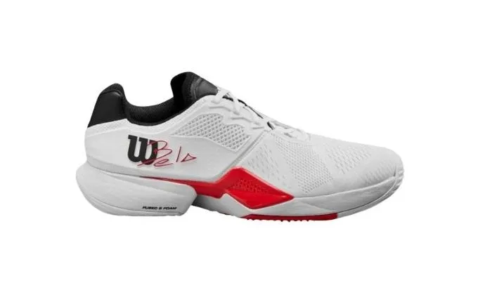 Wilson Bela Tour Padel Shoes (White/Infrared/Black)