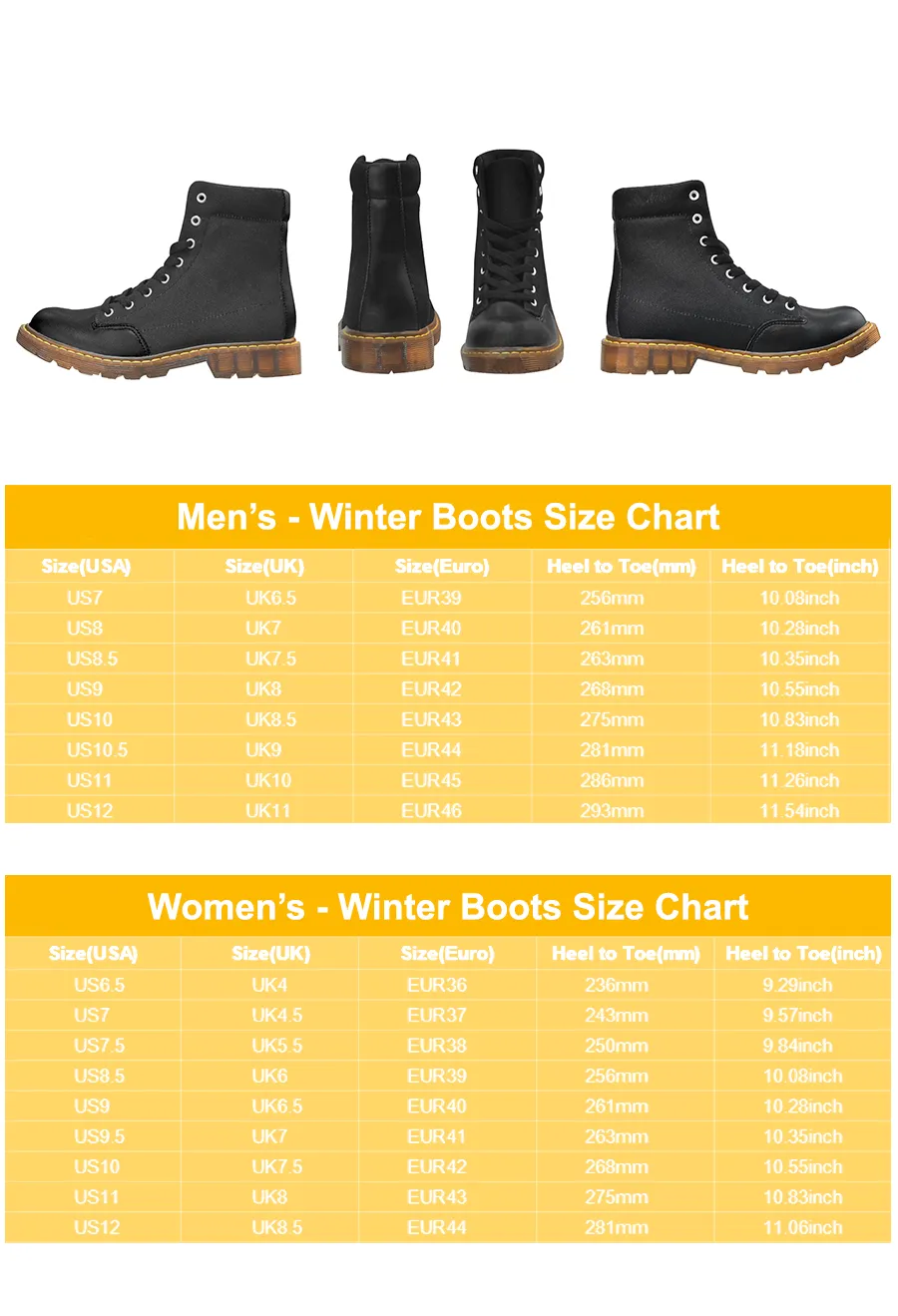 Wing Gundam Winter Boots - Mens