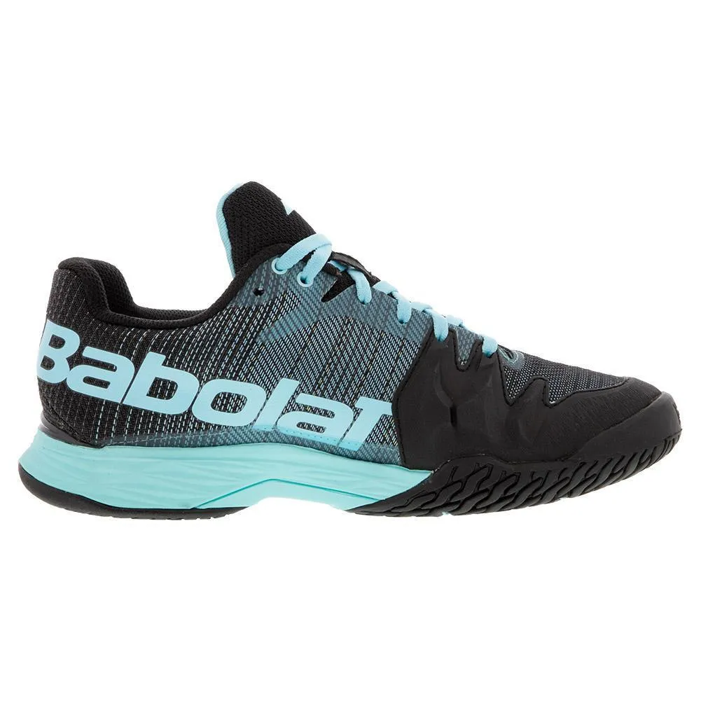 Women's Jet Mach II Angel Blue and Black Tennis Shoes