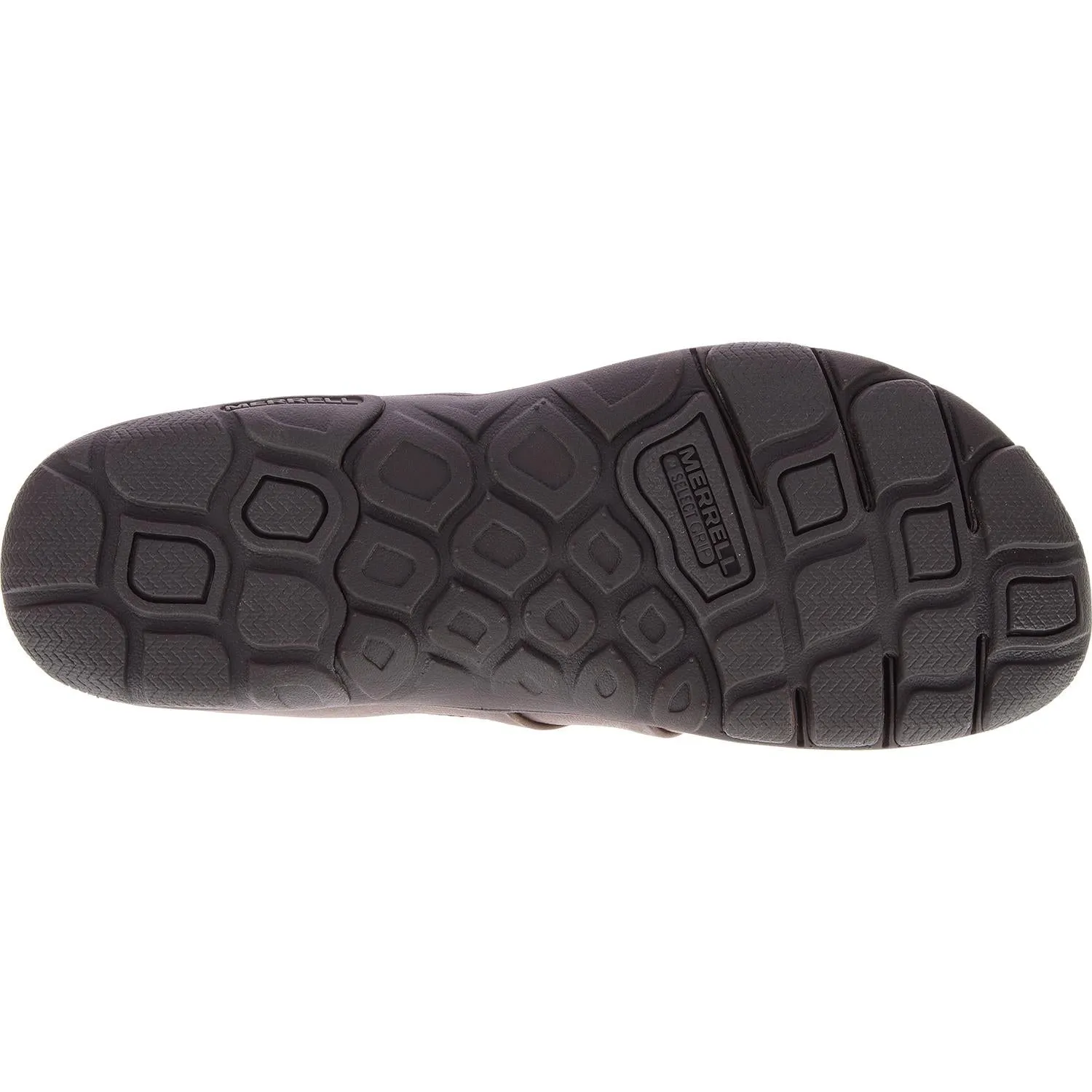 Women's Merrell Dassie Stitch Slide Espresso Leather