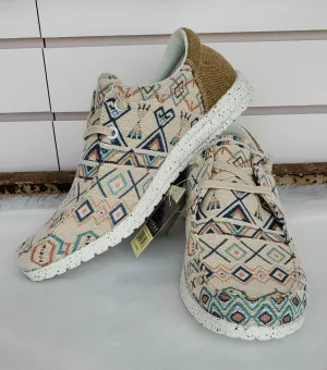 Women's Roper Hang Loose Tan Aztec Shoe